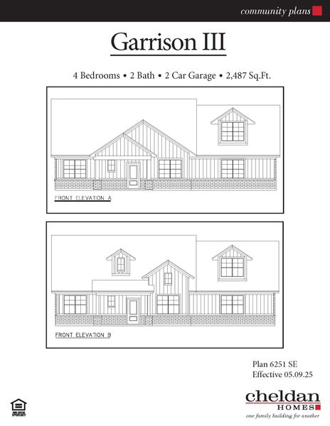 Garrison III floor plan