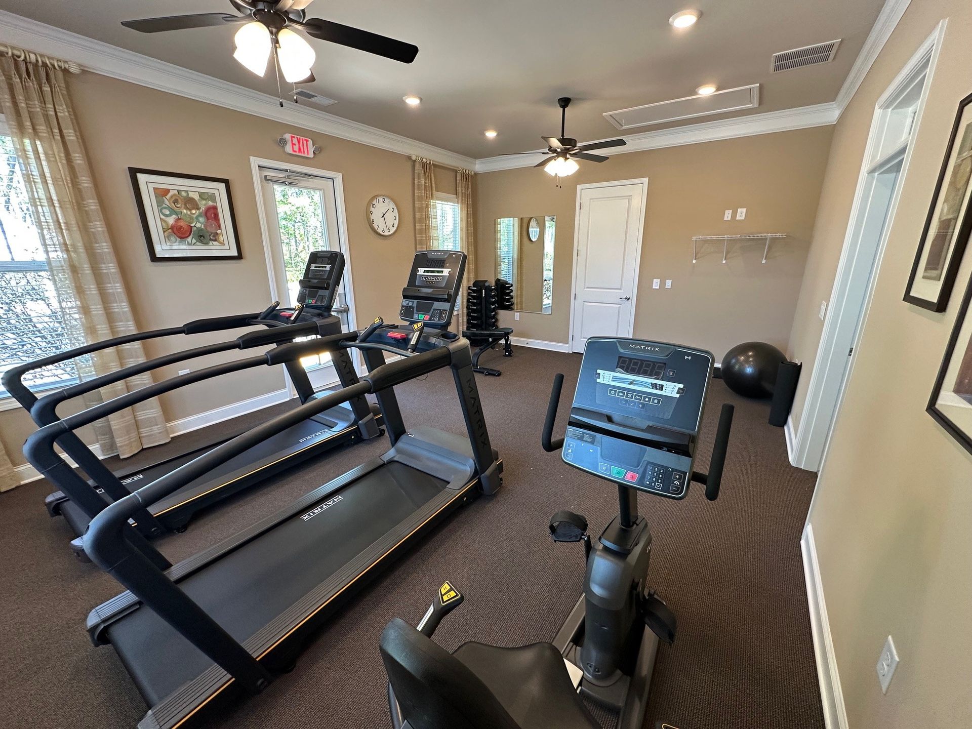 Clubhouse Fitness Room