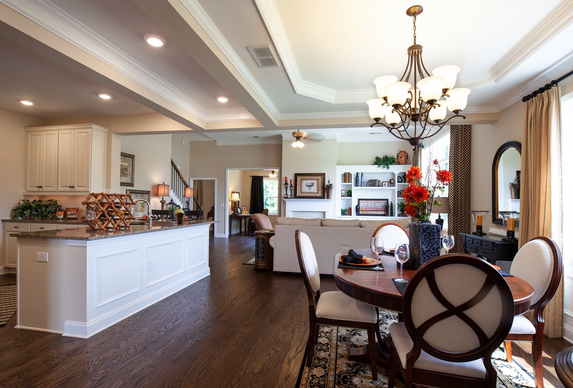 Dining and Living Rooms