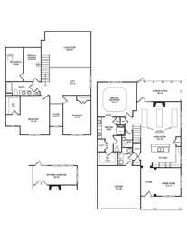 The Birch Villa Home - Orchards of South Forsyth - Active Adult 55+: Cumming, Georgia - The Orchards Group