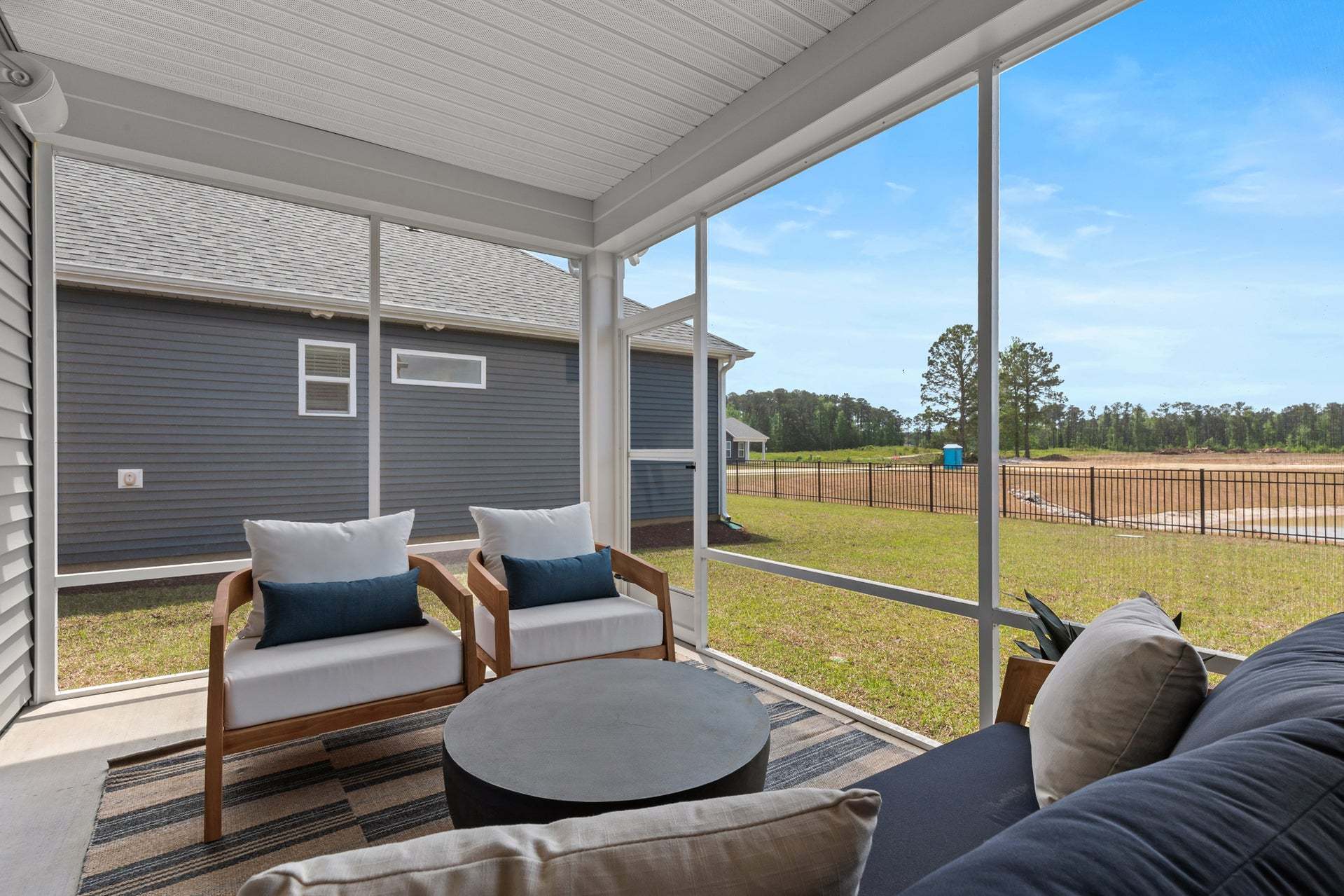 Rear Covered Porch