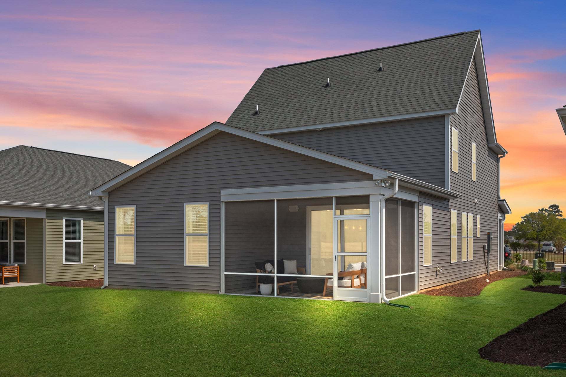 Rear Covered Porch