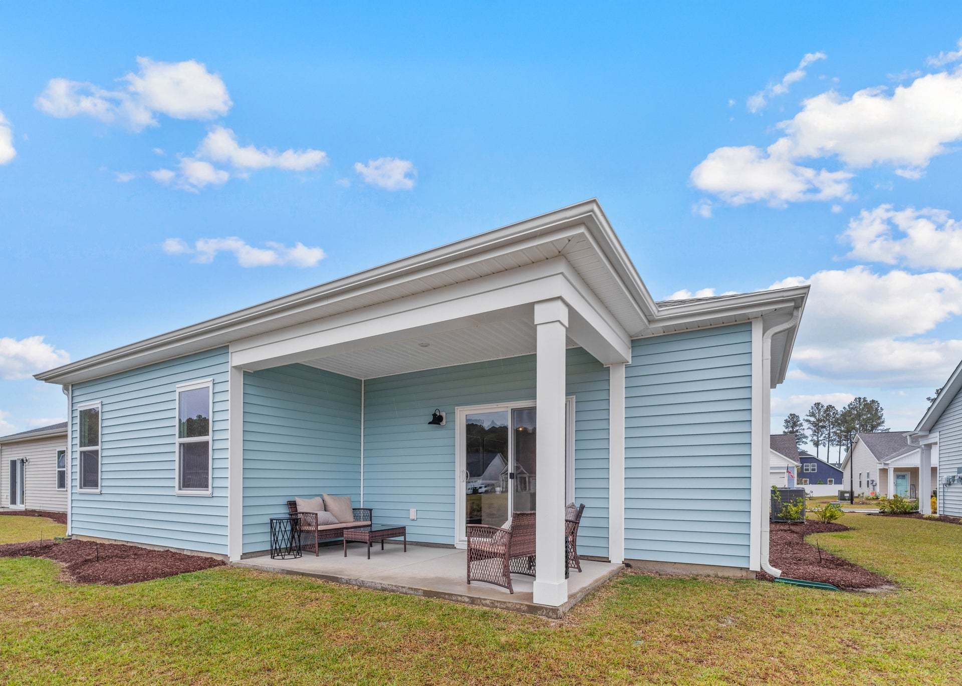 Rear Covered Porch