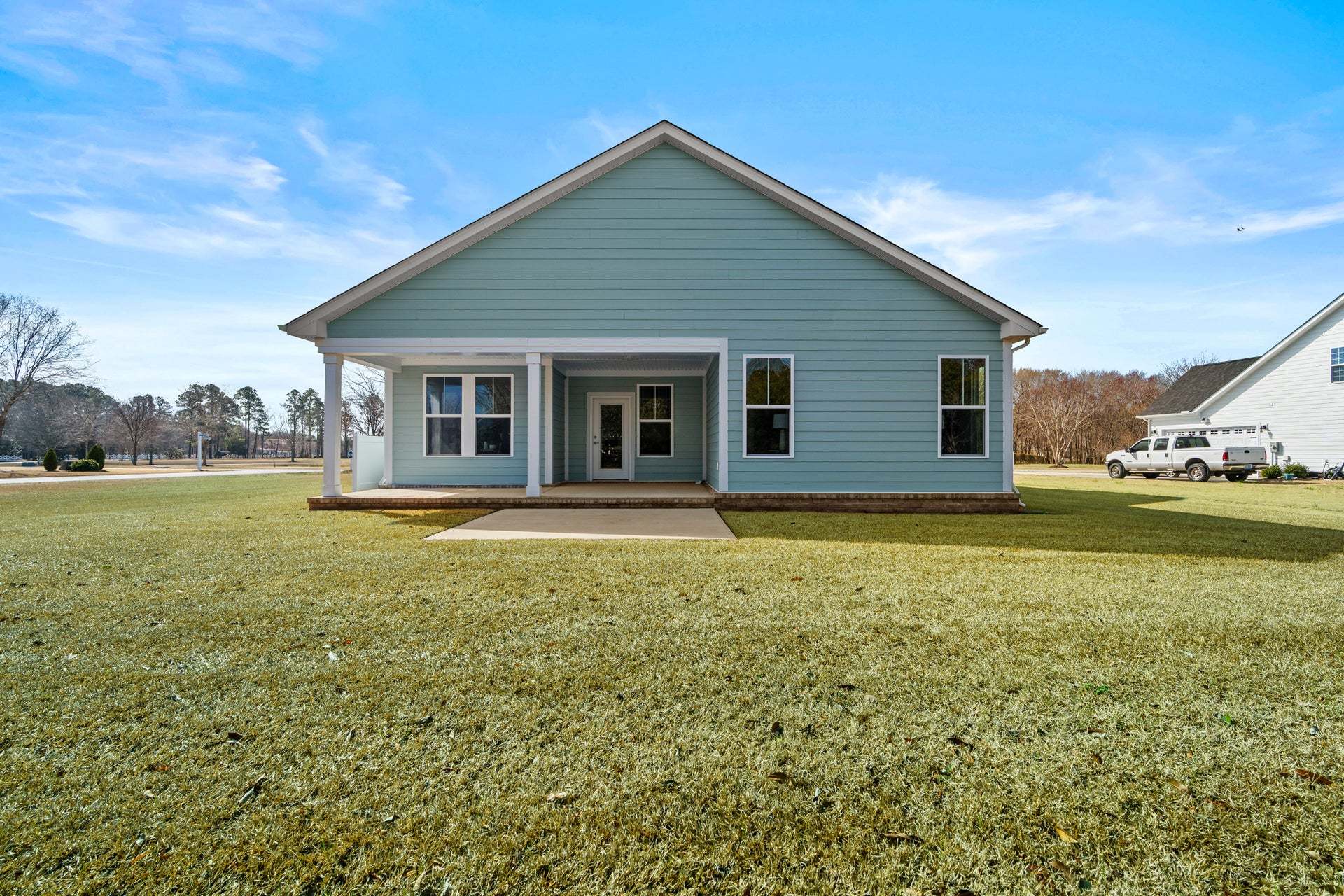 Actual Home - Rear Exterior