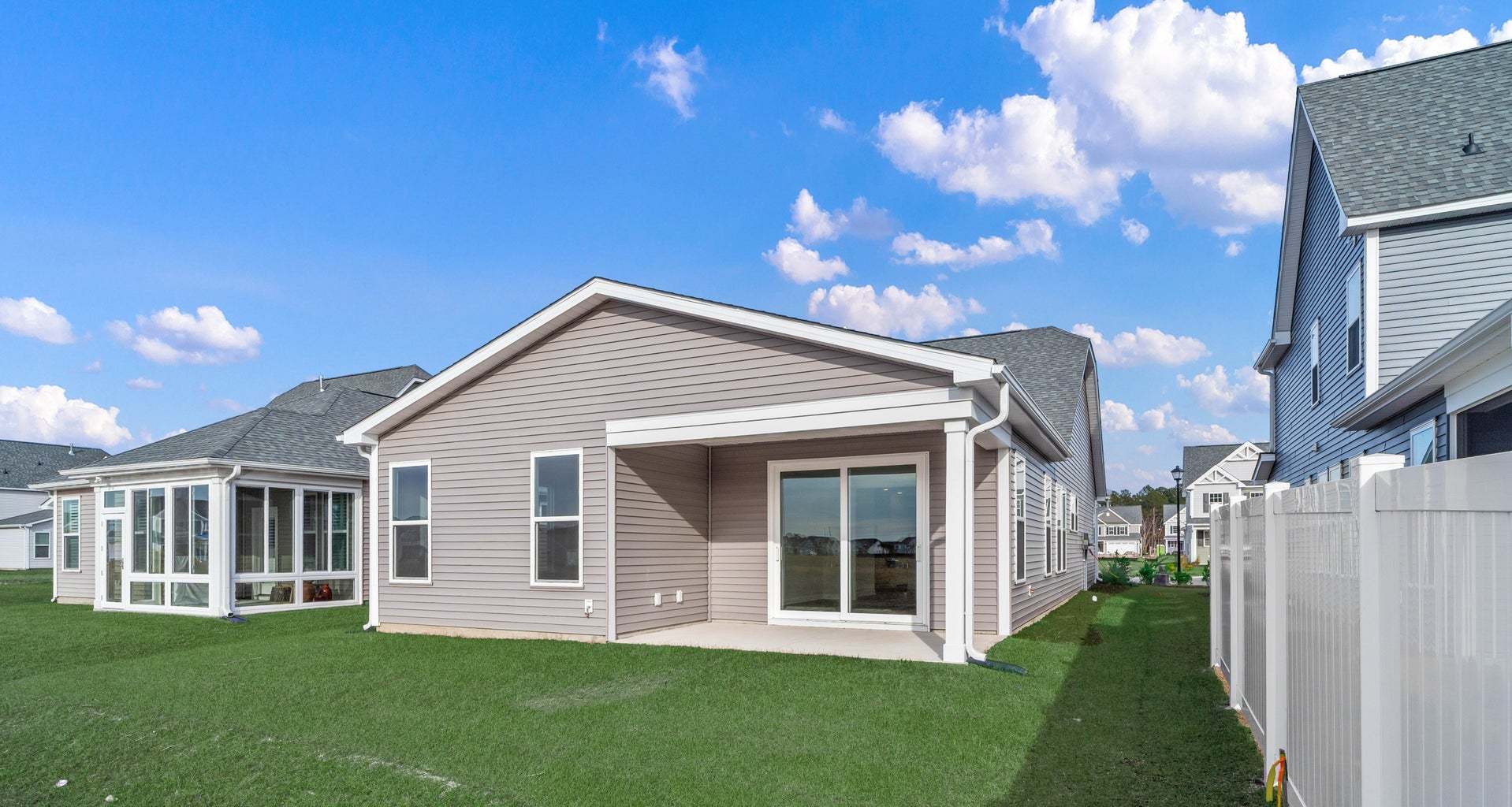Rear Covered Porch