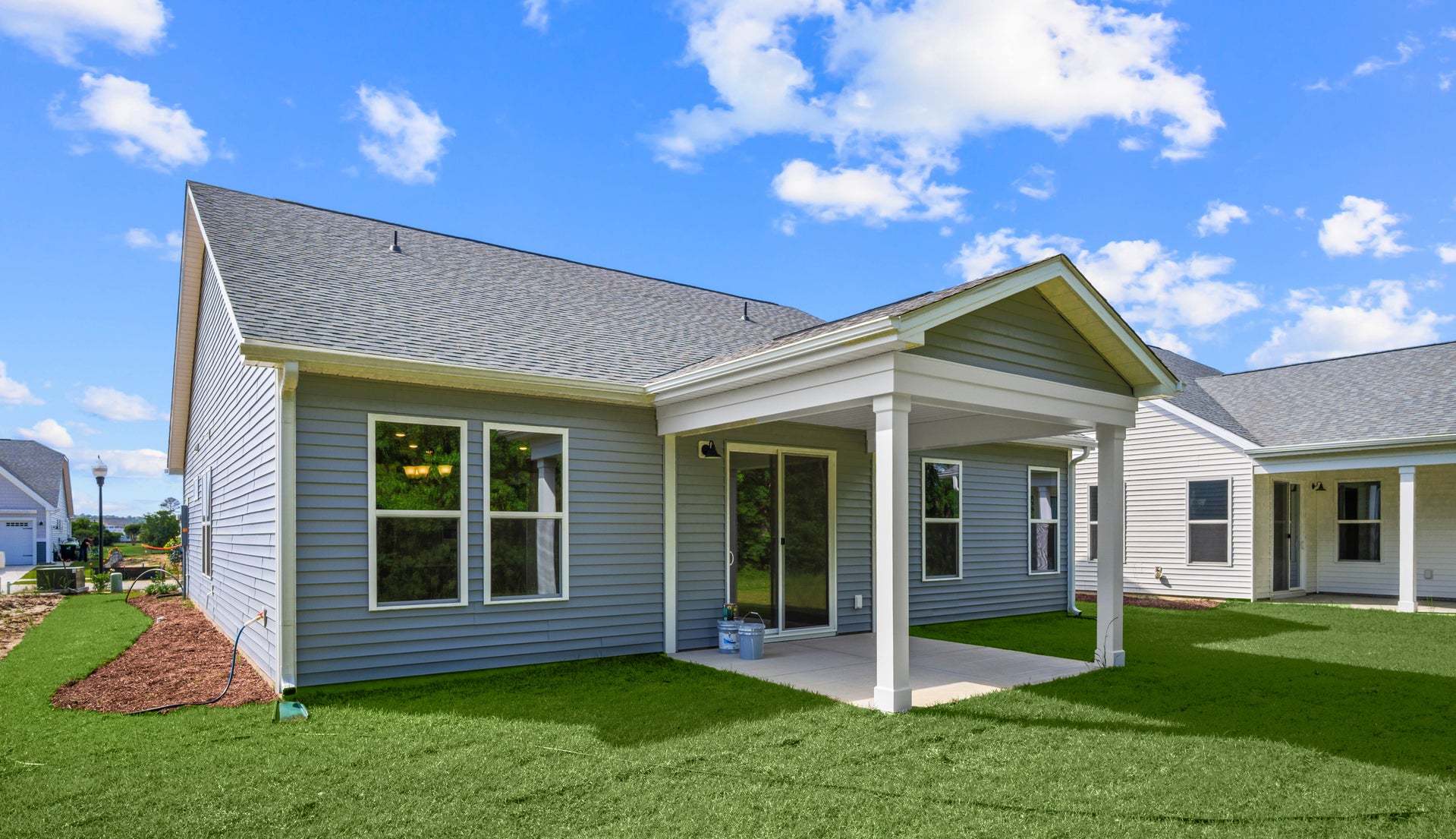 Actual Home - Rear Covered Porch