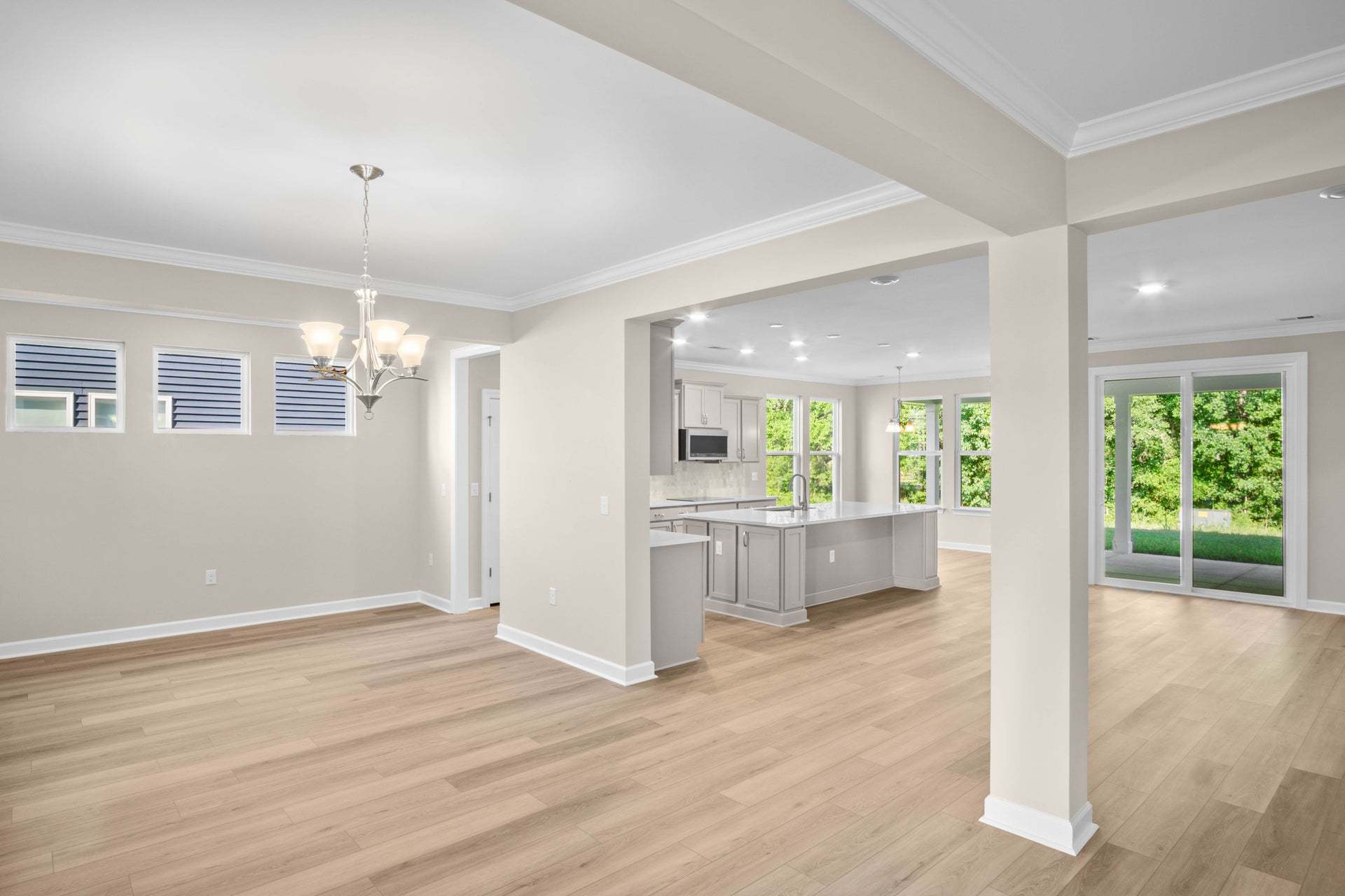 Actual Home - Dining Room & Kitchen