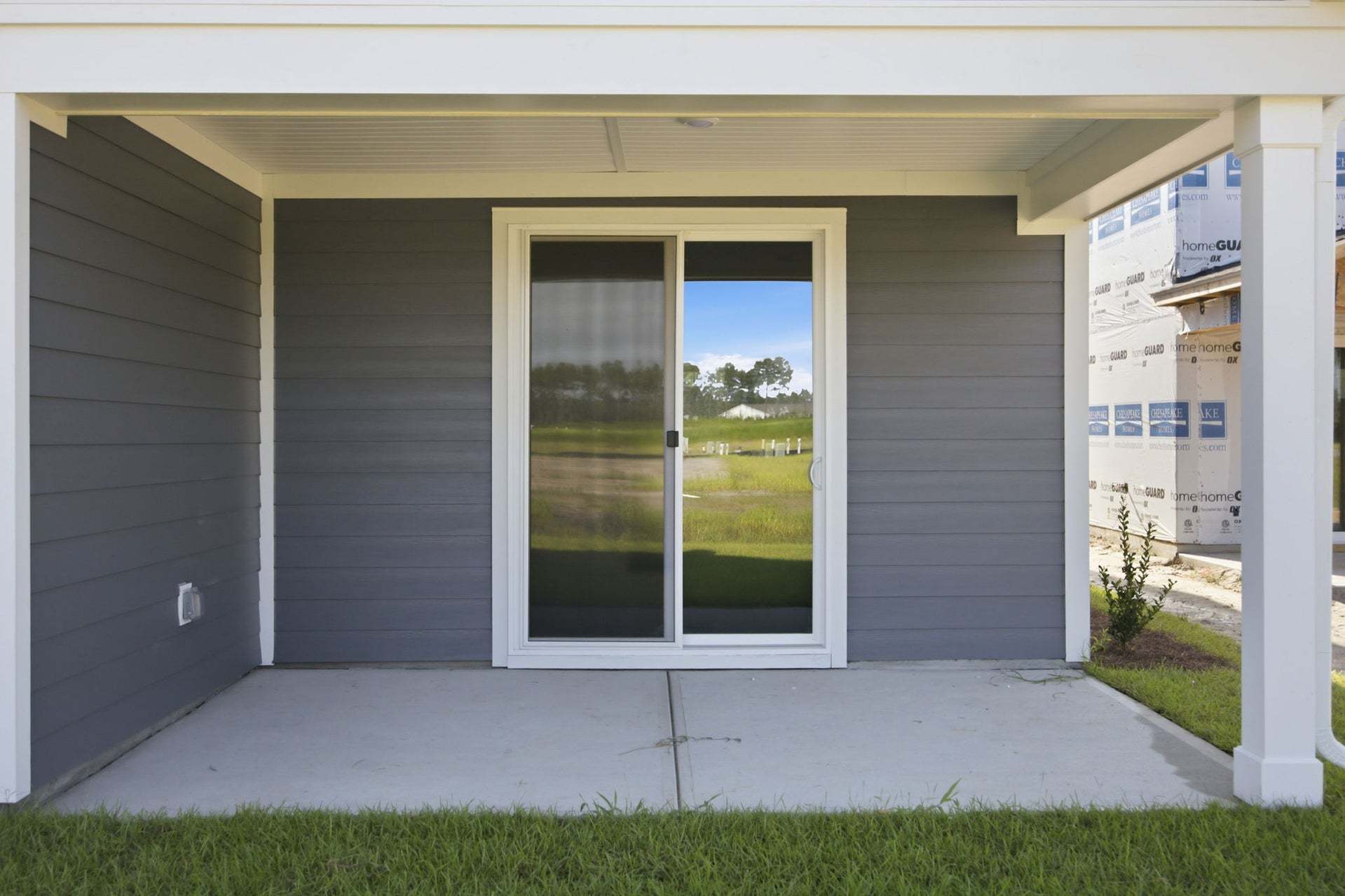 Actual Home - Rear Covered Porch