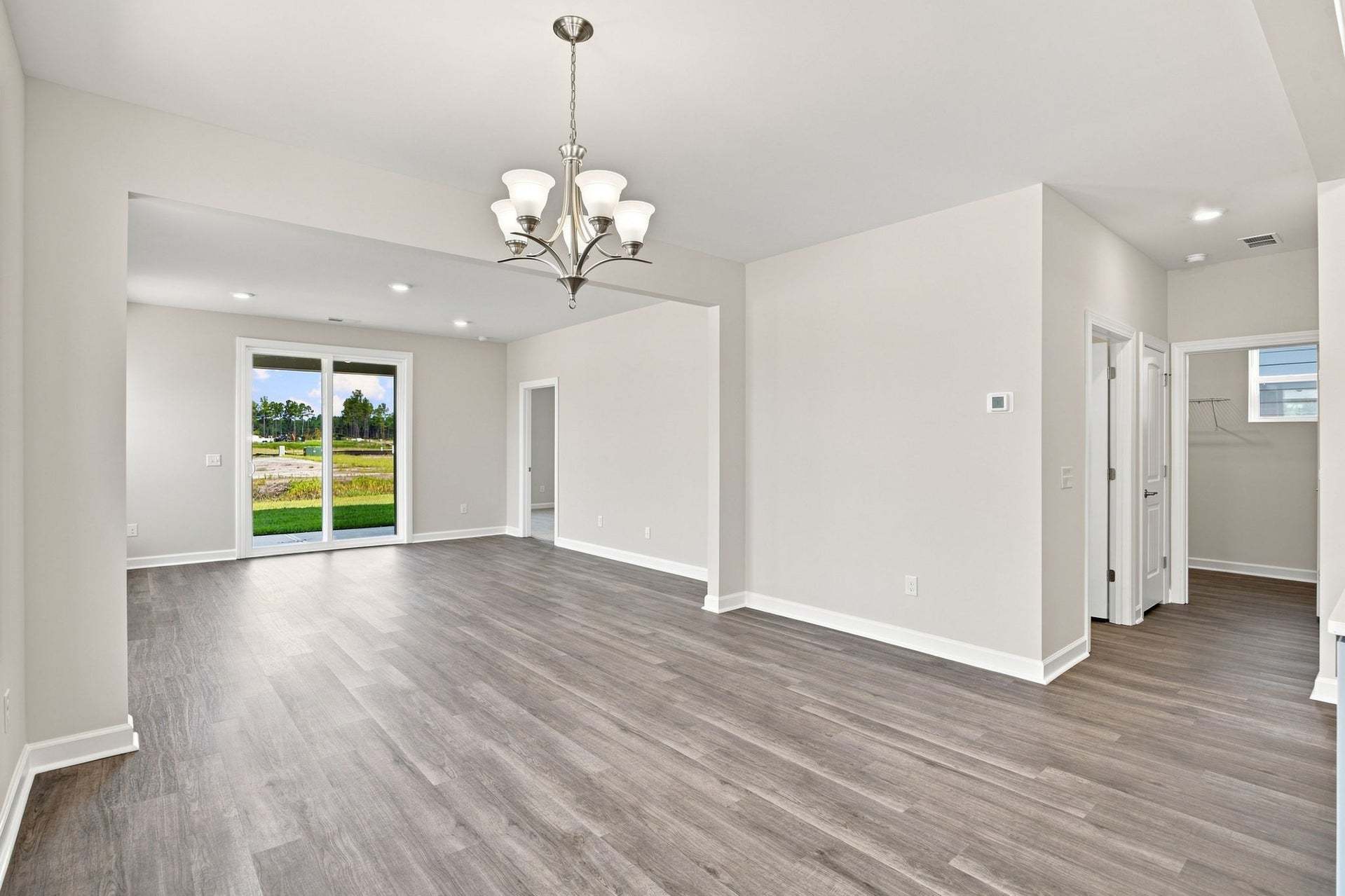 Actual Home - Great Room and Dining Area
