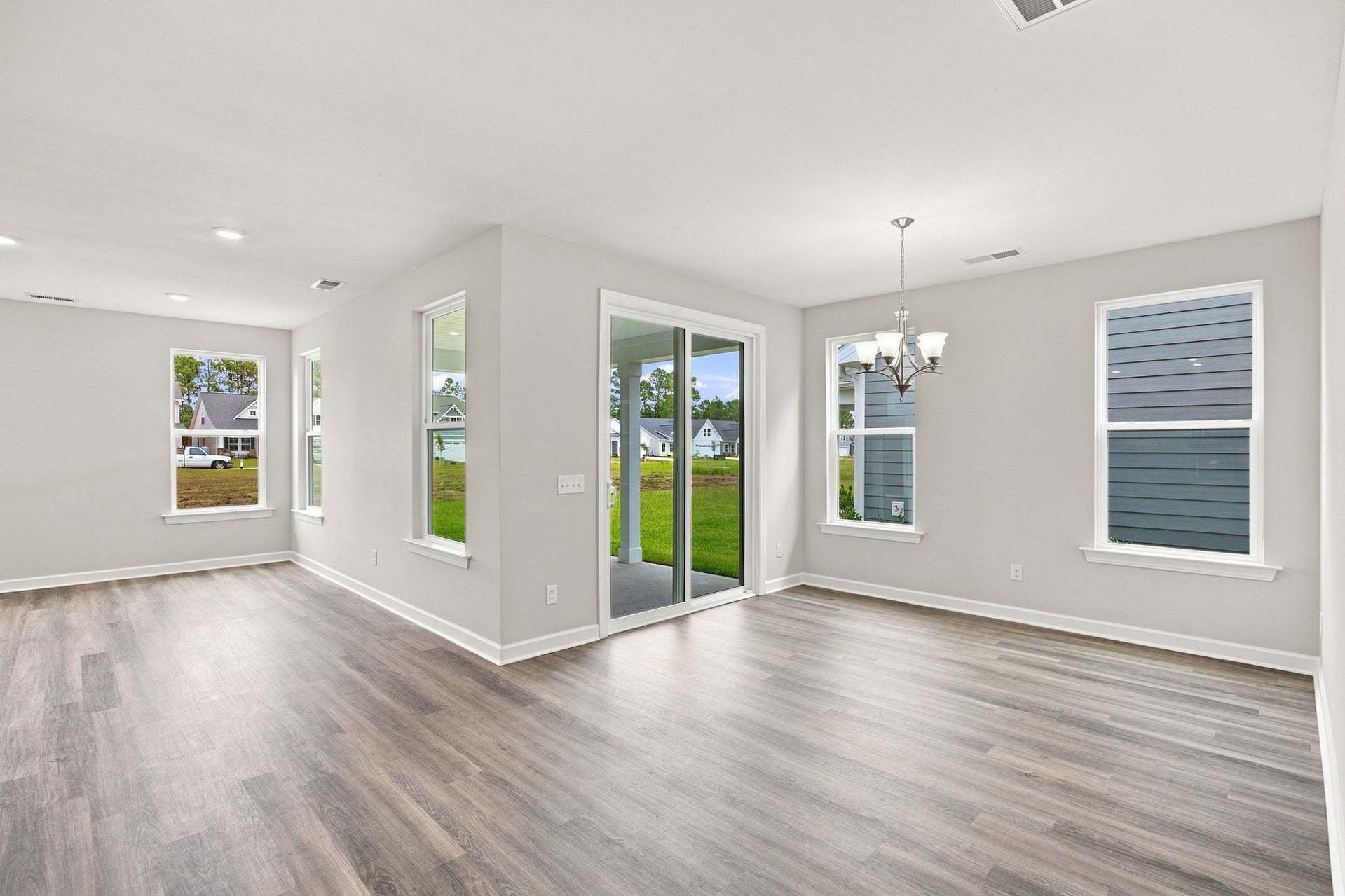 Actual Home - Great Room and Dining Area