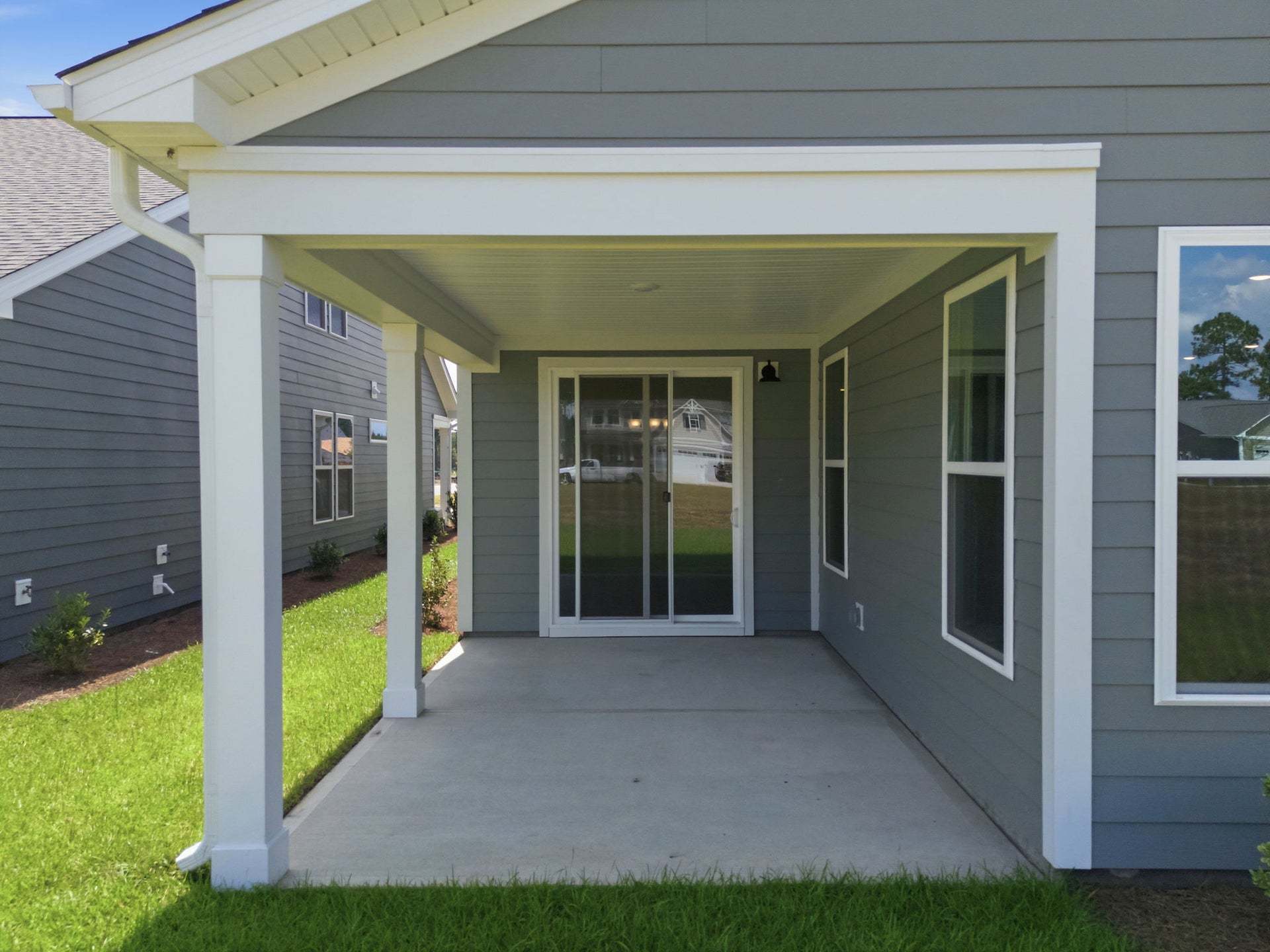 Actual Home - Rear Covered Porch