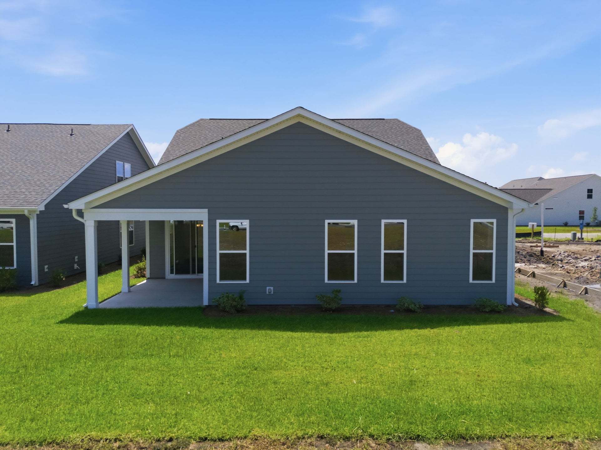 Actual Home - Rear Exterior