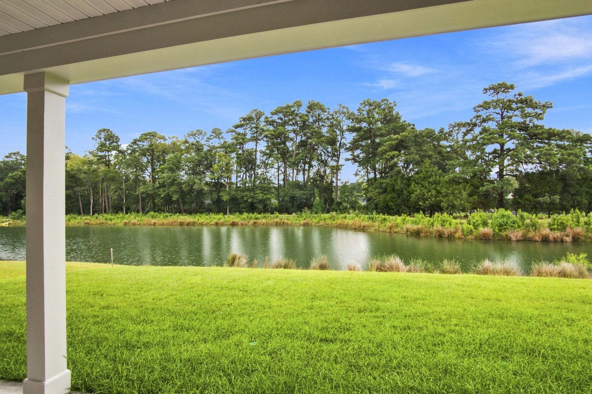 Actual Home - Rear Porch View