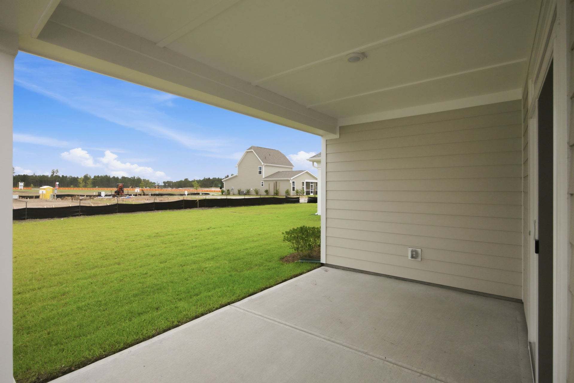 Rear Covered Porch