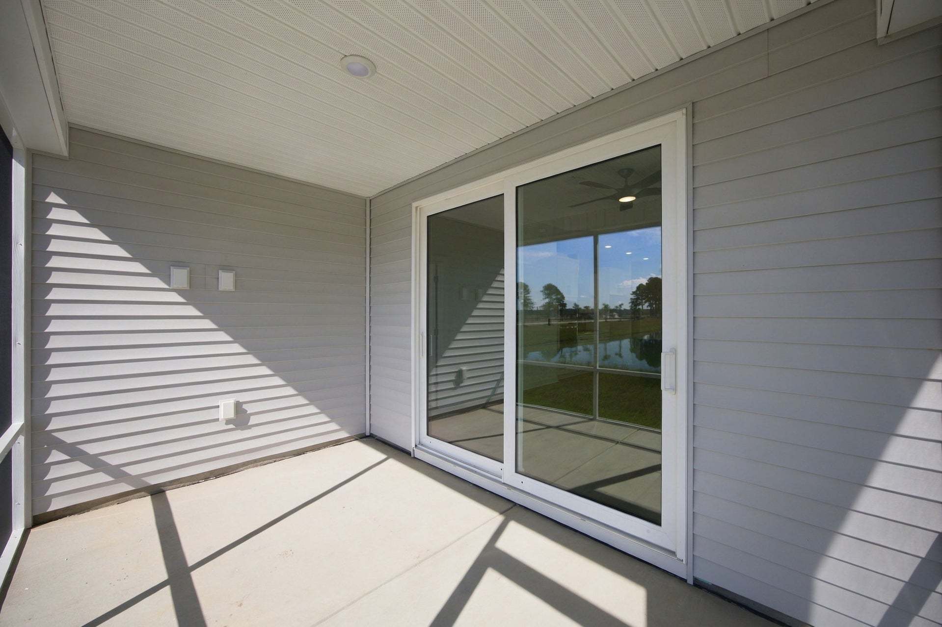 Actual Home - Rear Covered Porch