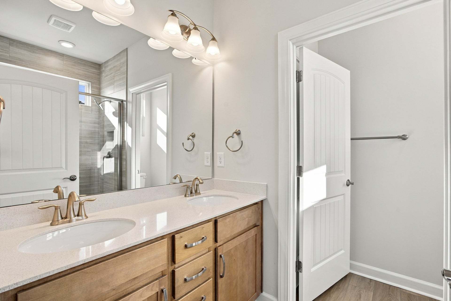 Actual Home - Owner's Bath