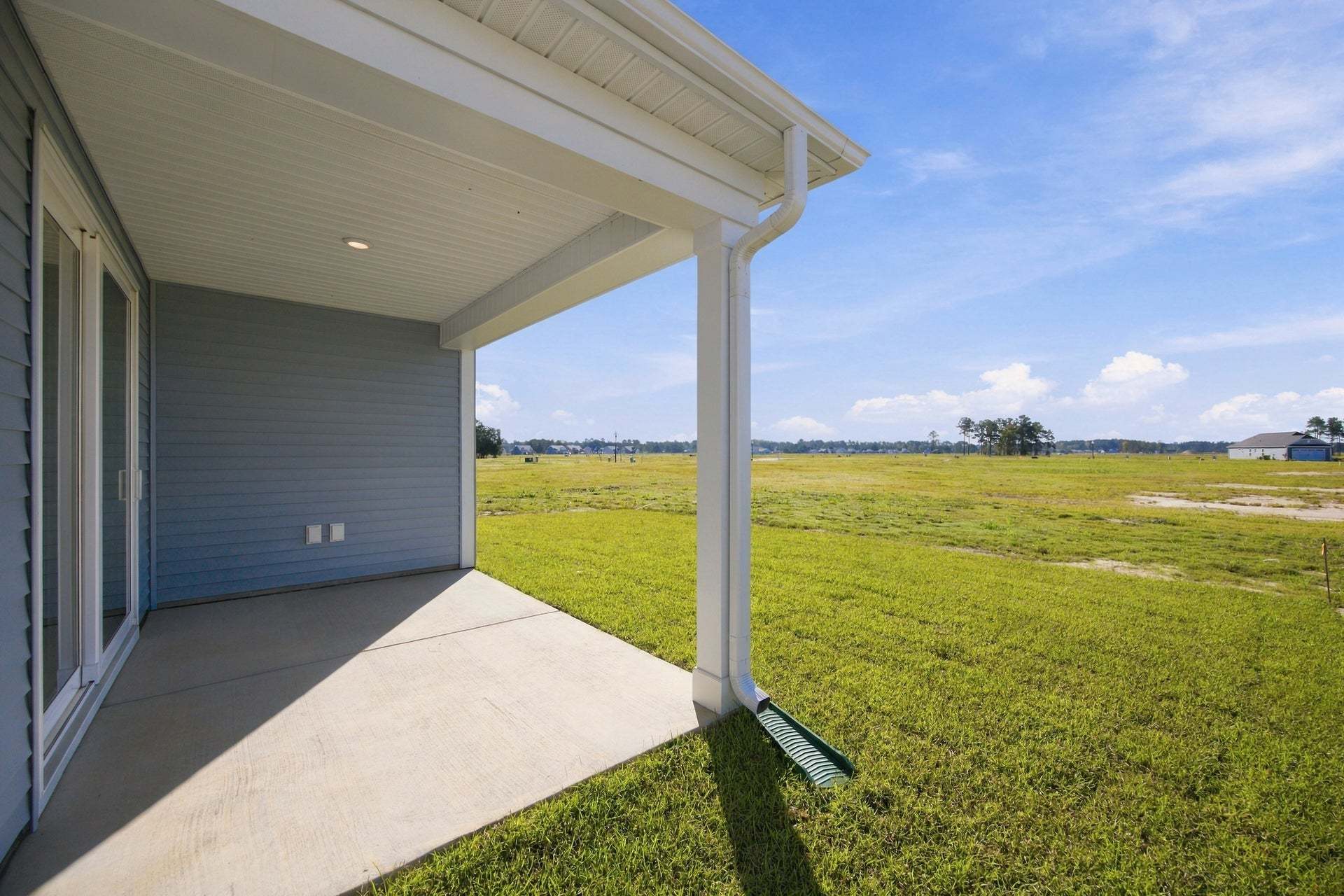 Actual Home - Rear Covered Porch
