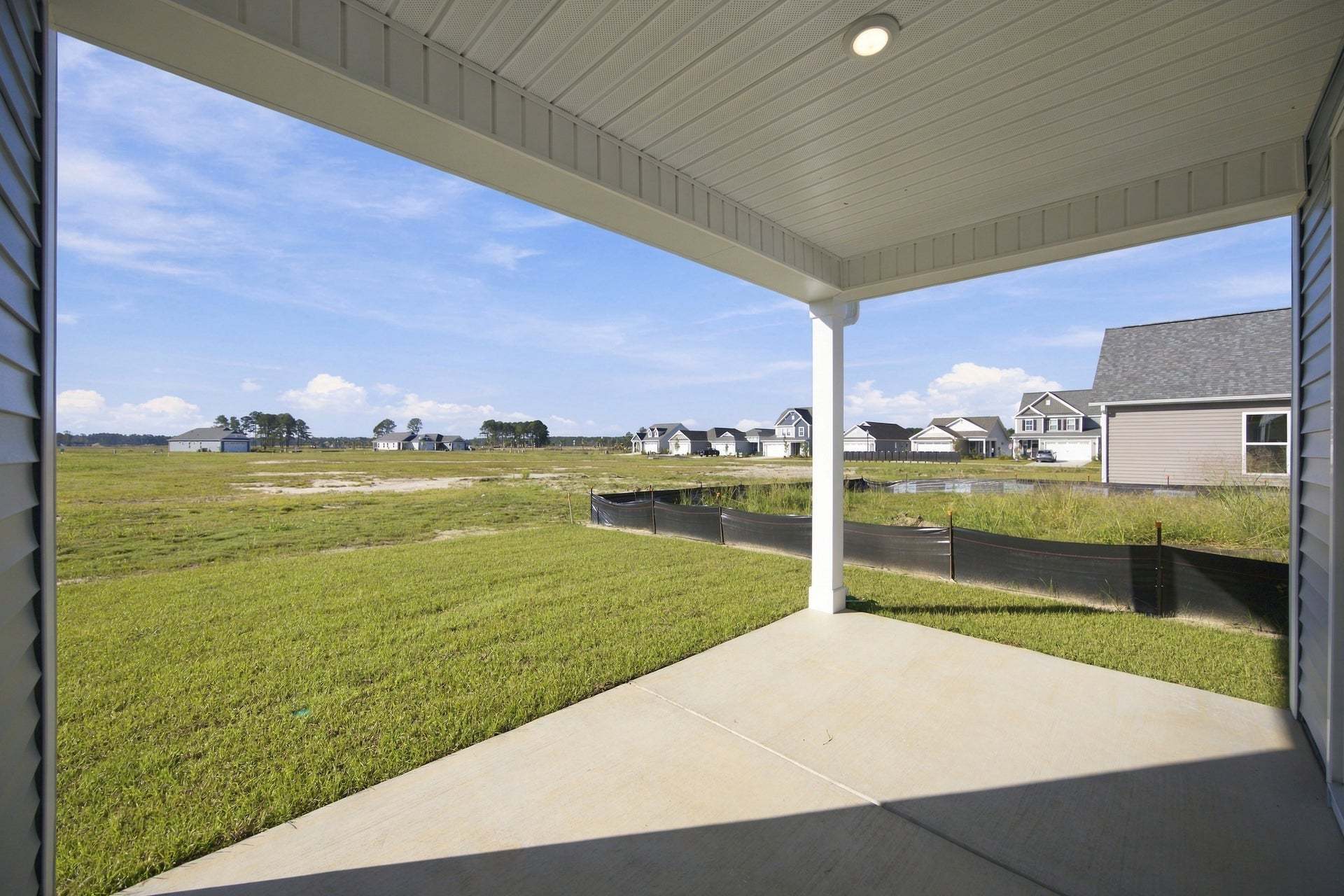 Actual Home - Rear Covered Porch