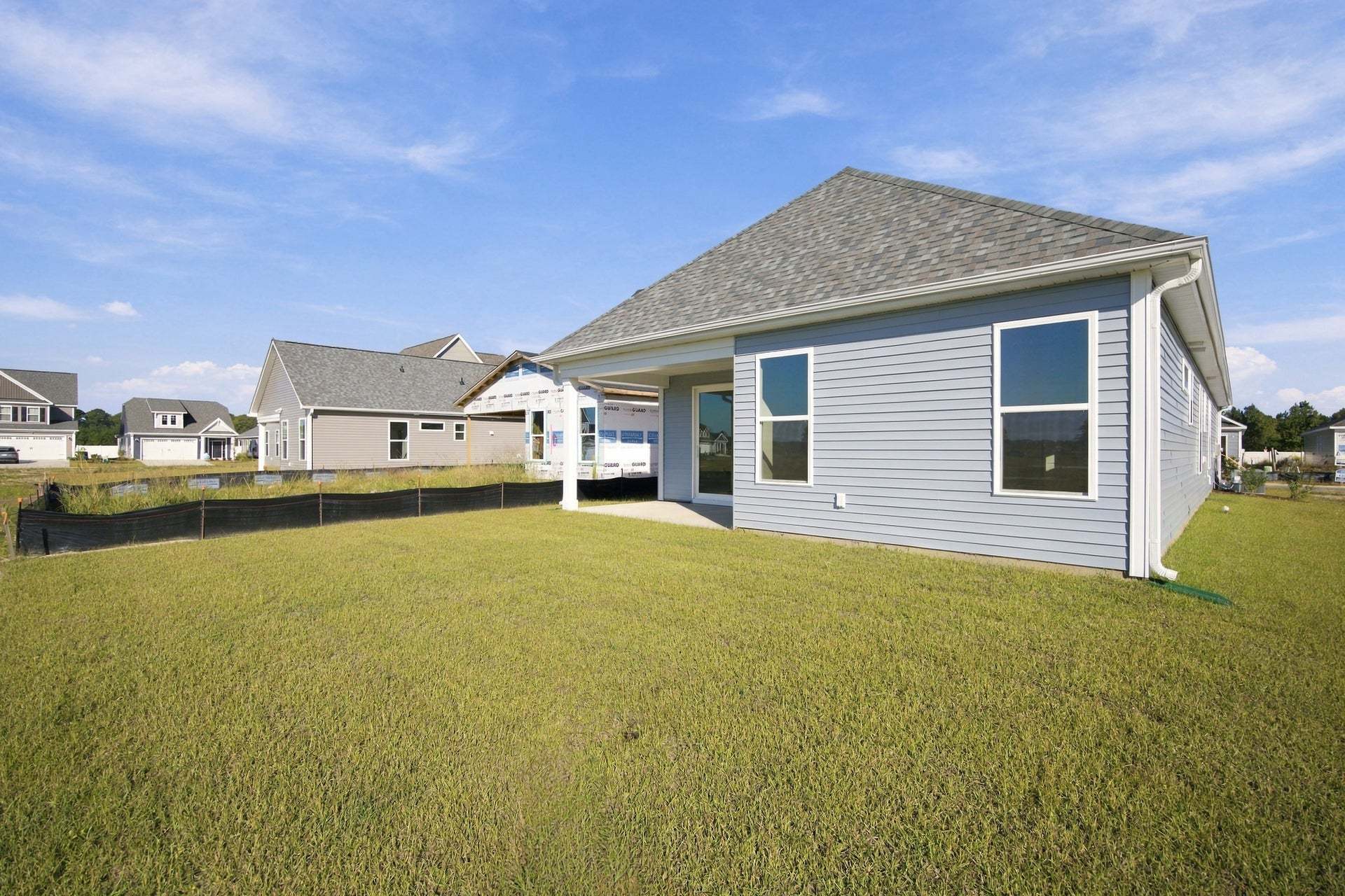 Actual Home - Rear Covered Porch