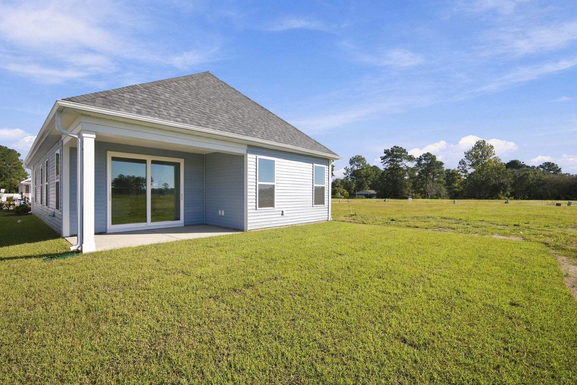 Actual Home - Rear Covered Porch