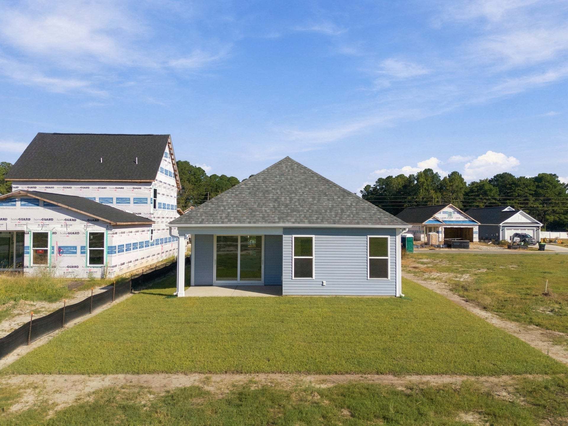 Actual Home - Rear Covered Porch