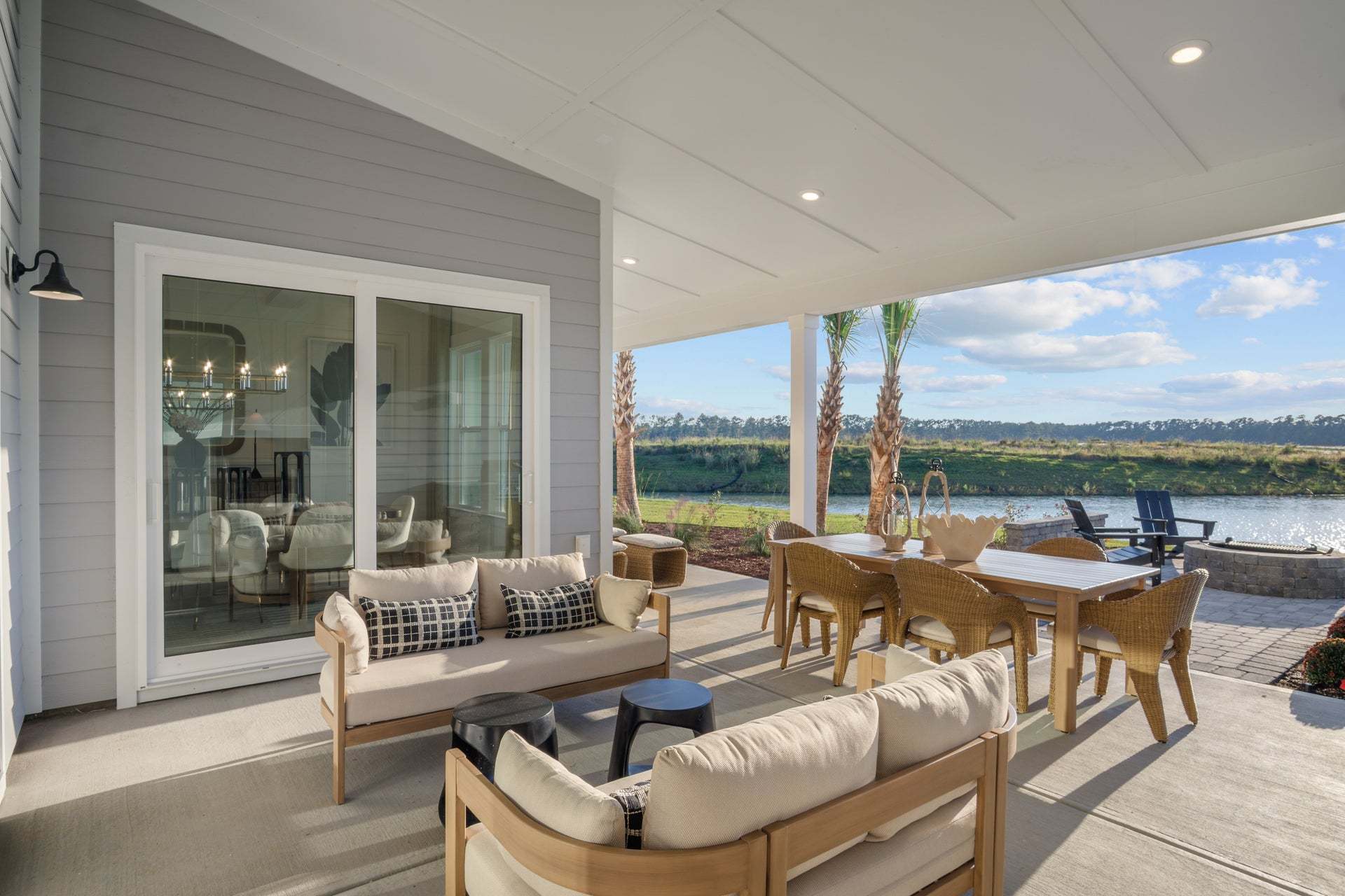 Rear Covered Porch