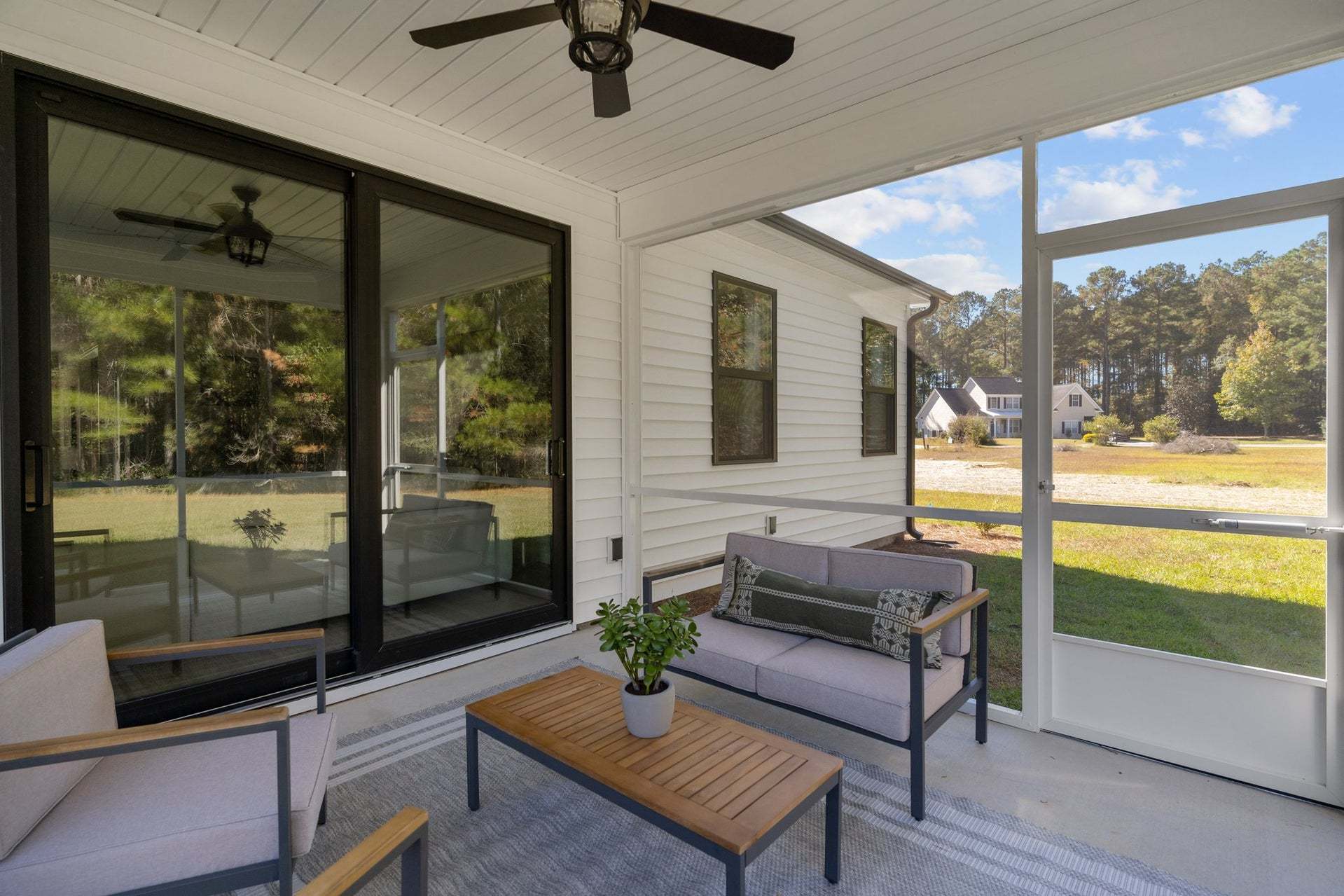 Rear Covered Porch