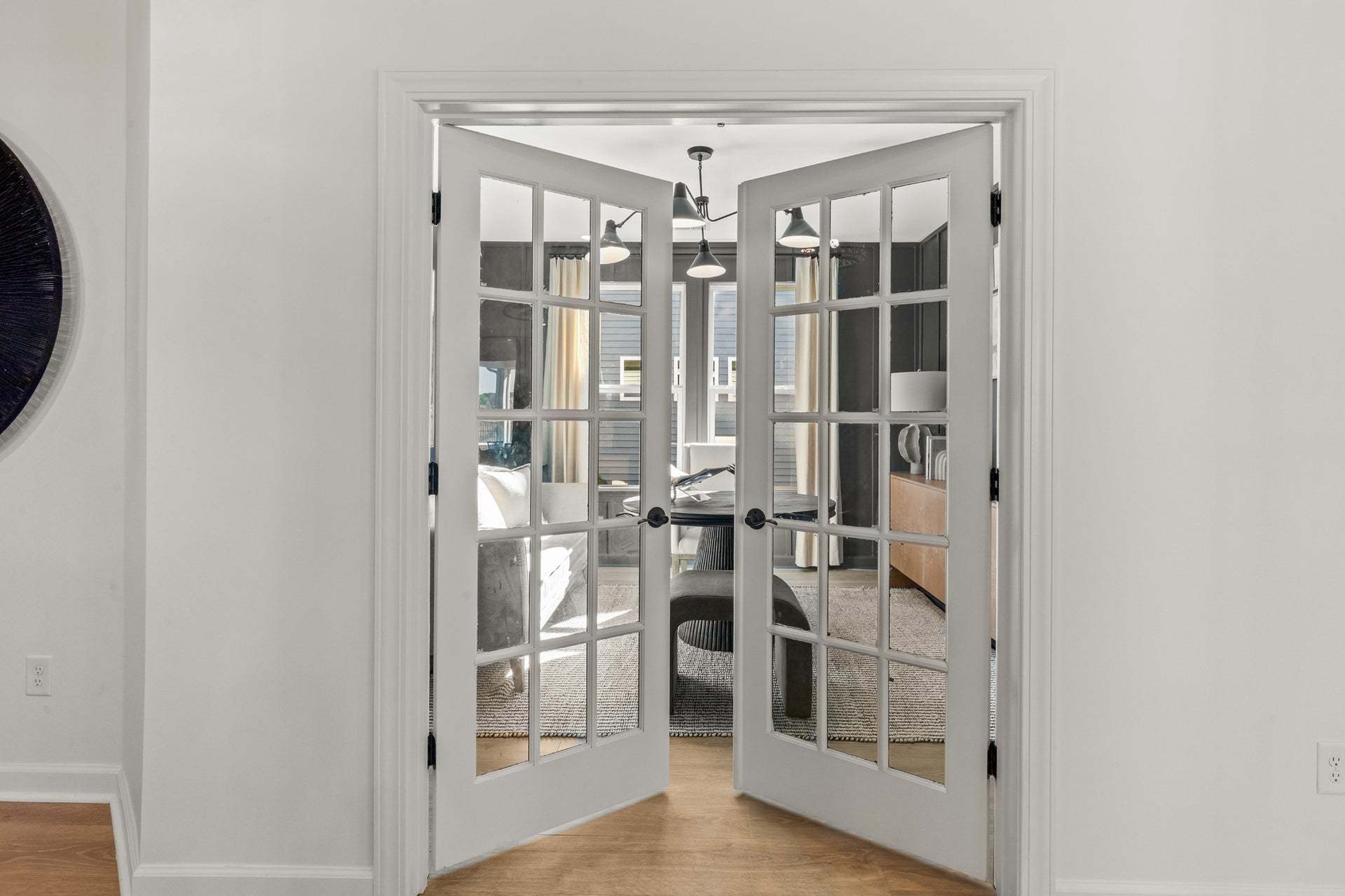 Entrance to Study