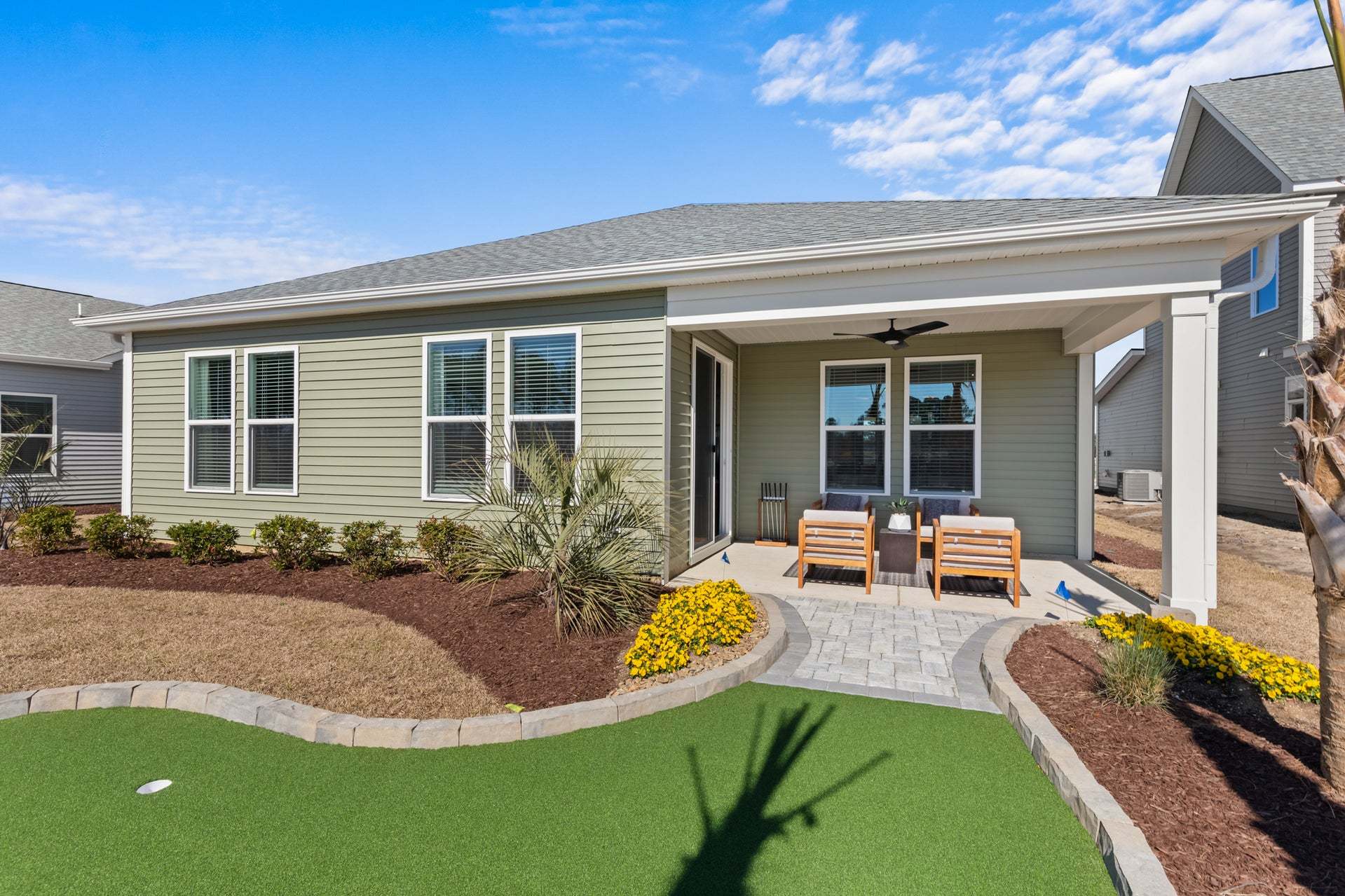 Rear Covered Porch