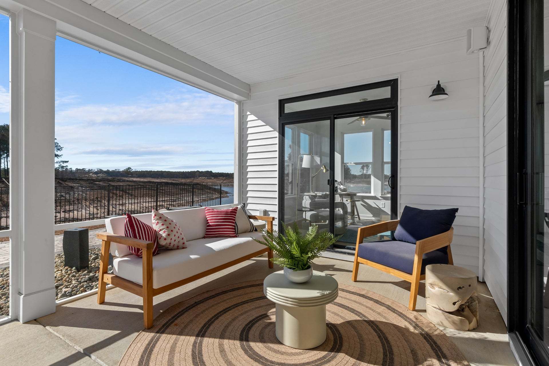 Rear Covered Porch