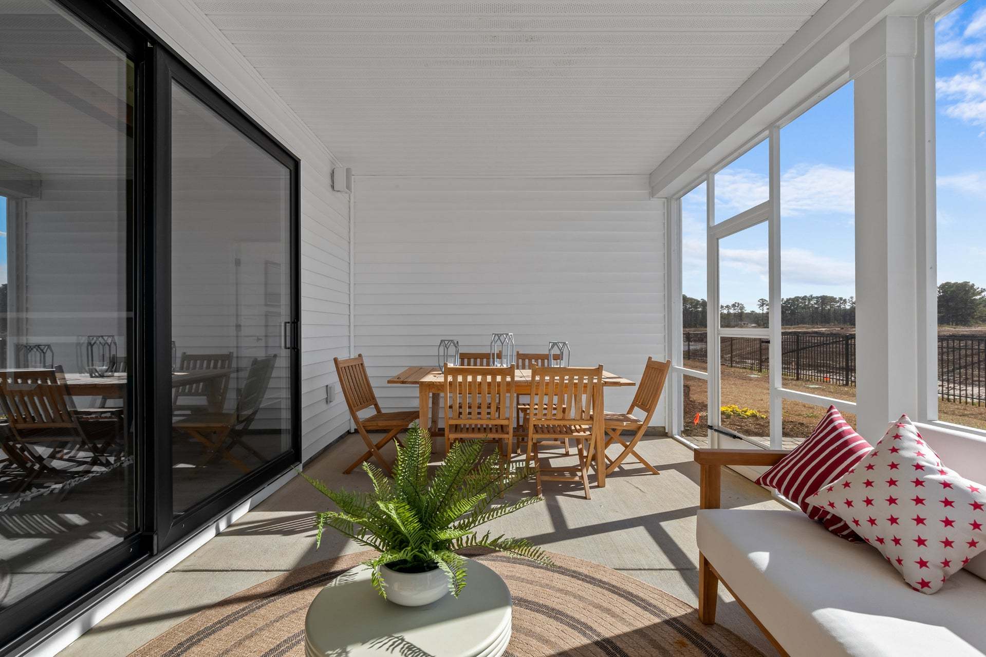Rear Covered Porch