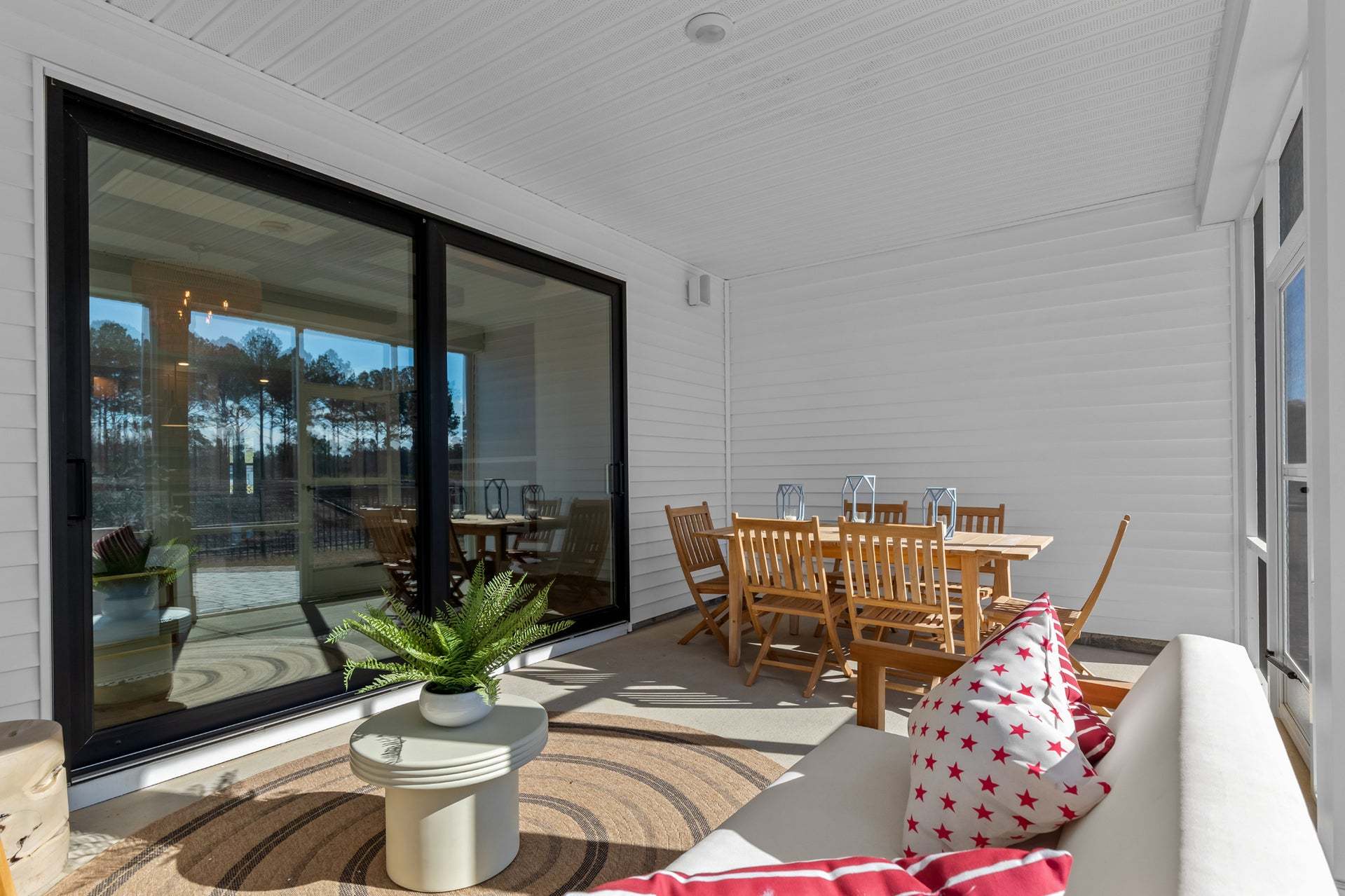 Rear Covered Porch