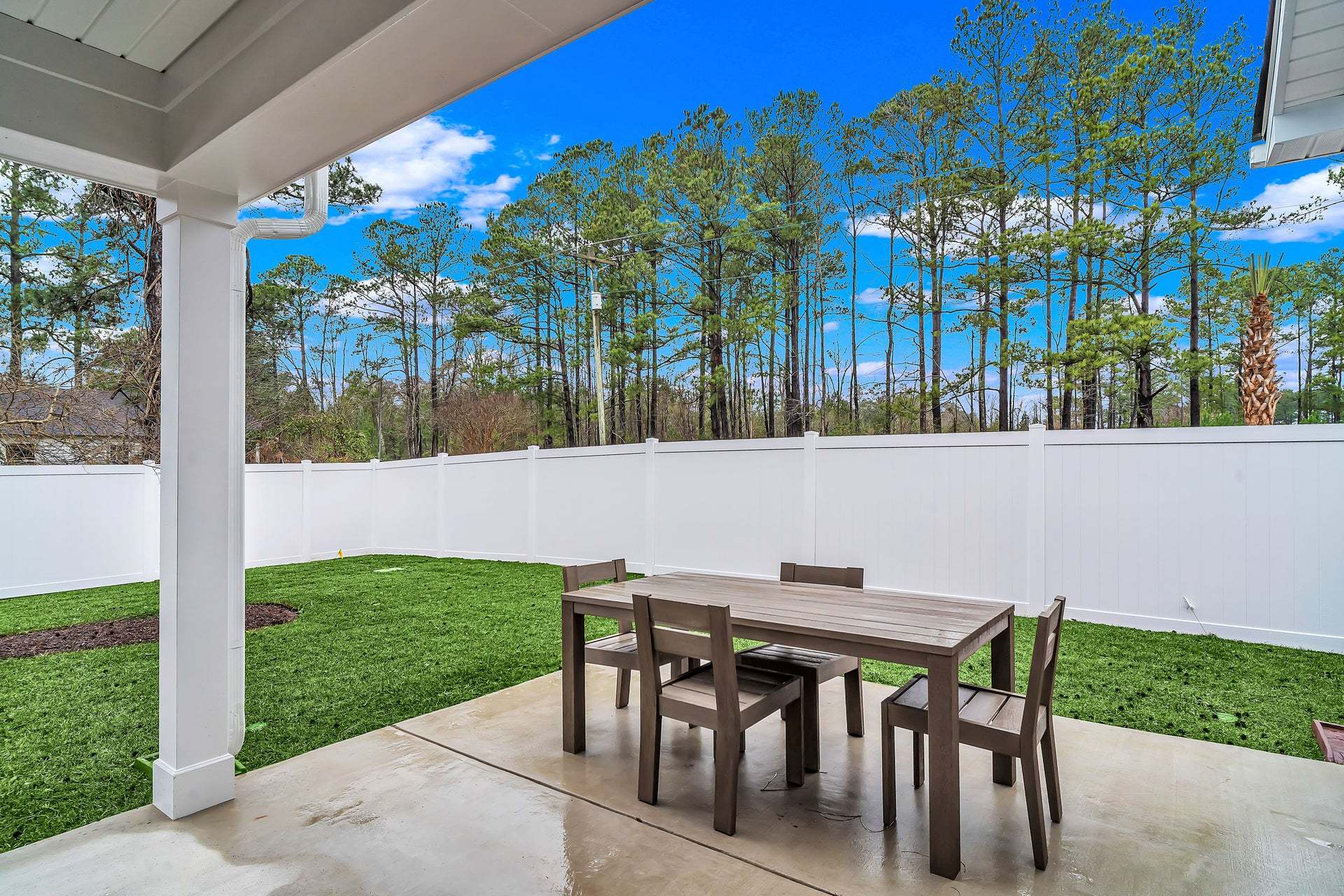 Rear Covered Porch