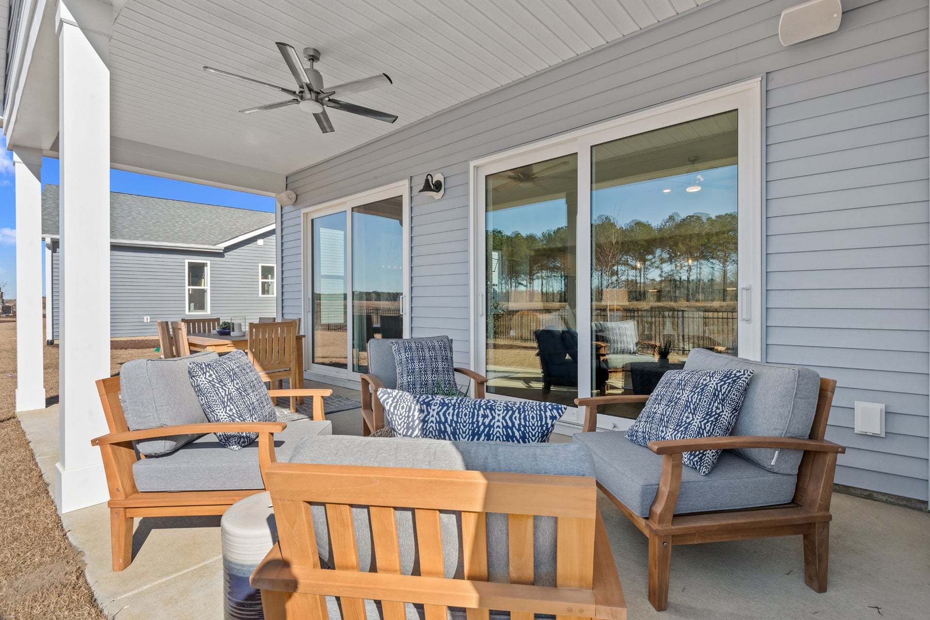 Rear Covered Porch