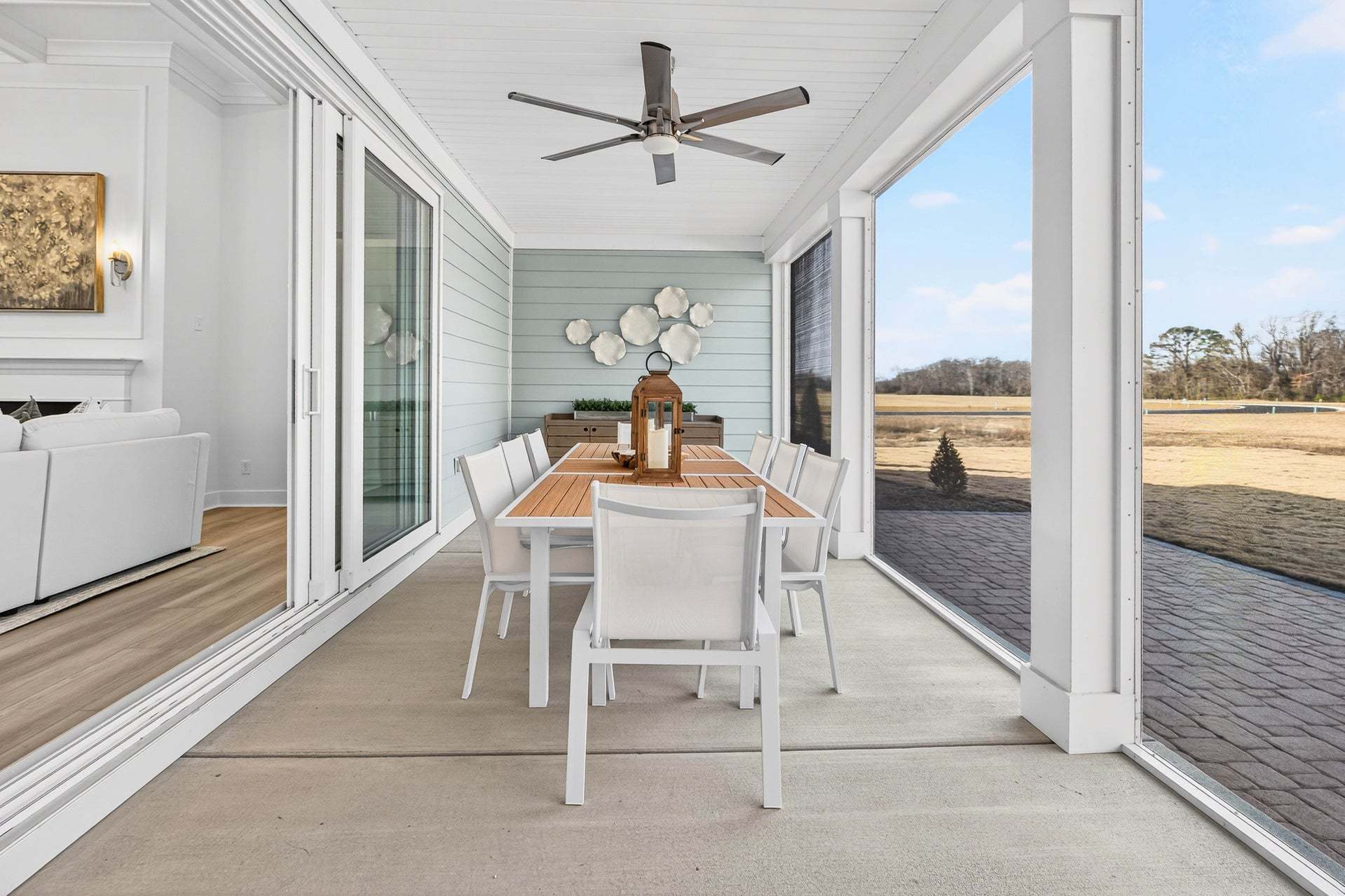 Rear Covered Porch