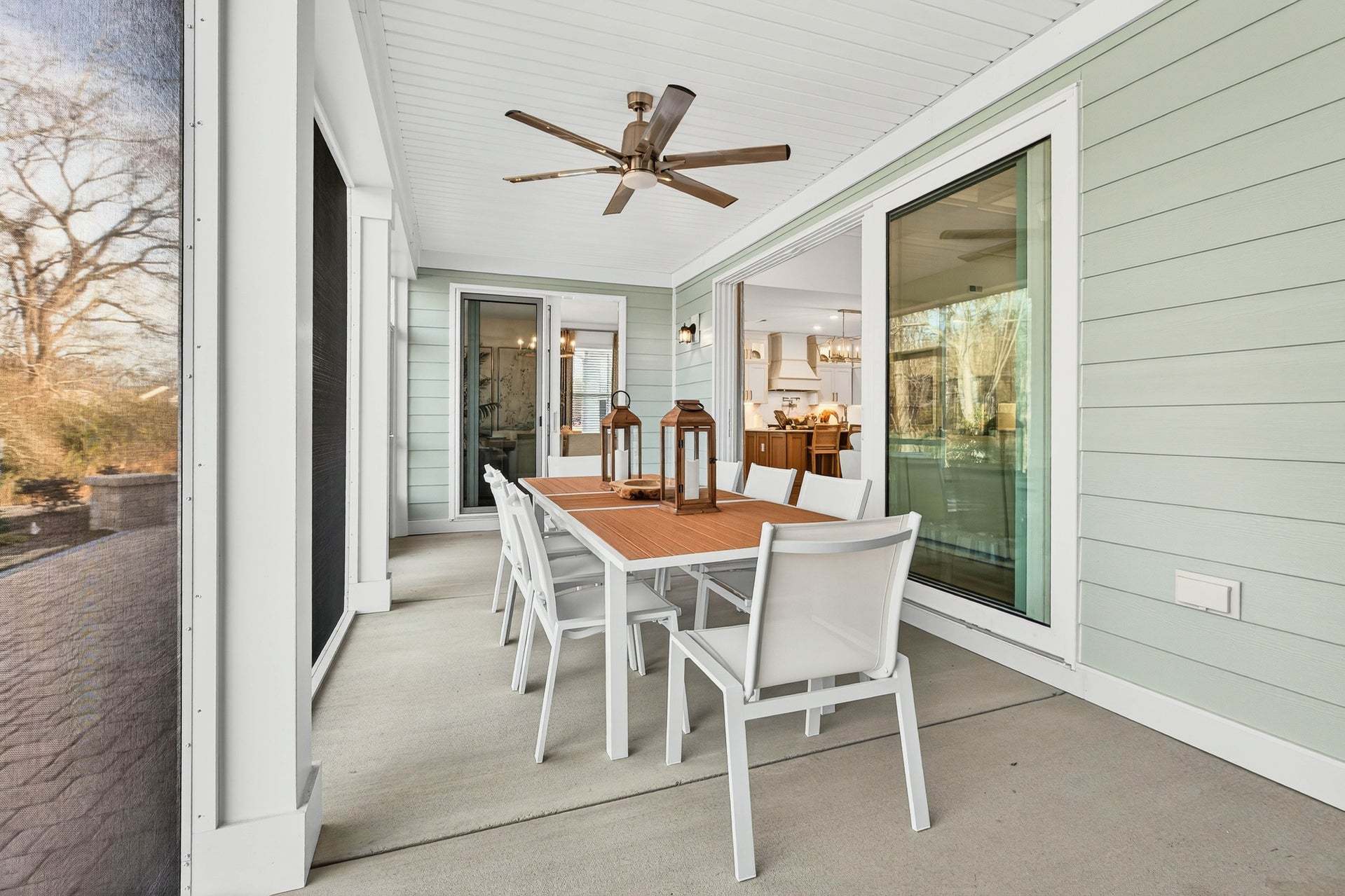 Rear Covered Porch