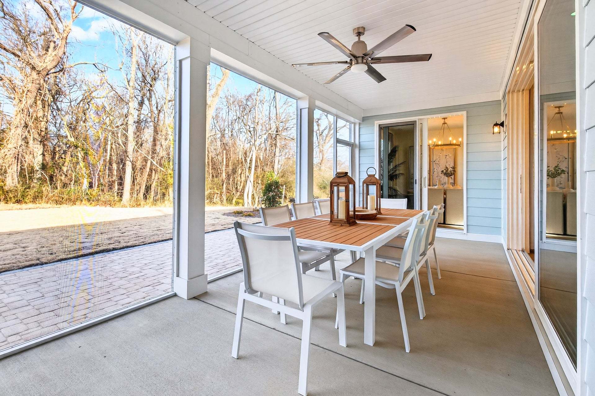 Rear Covered Porch