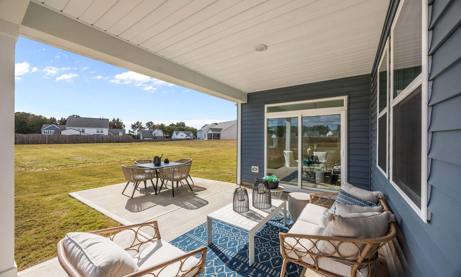 Rear Covered Porch