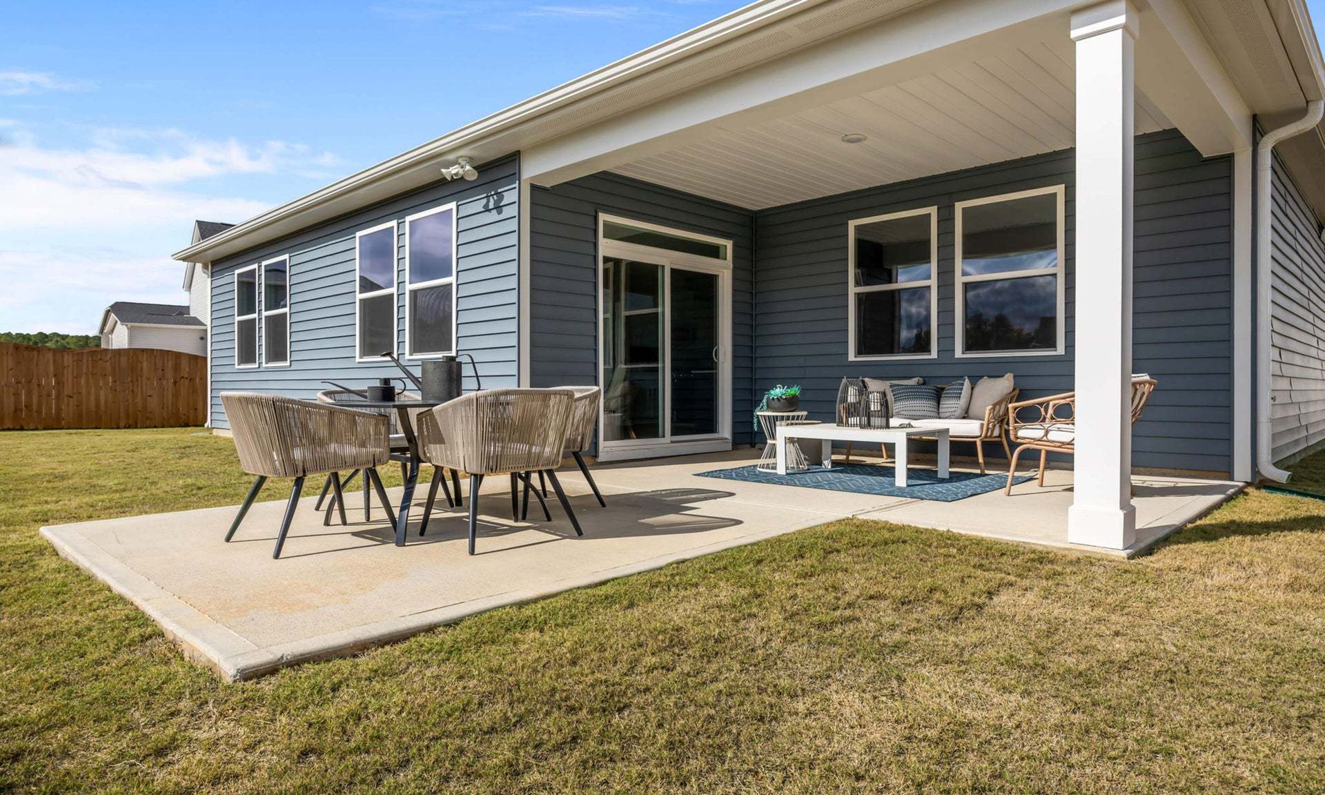 Rear Covered Porch