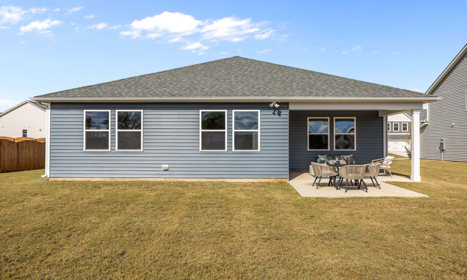 Rear Covered Porch