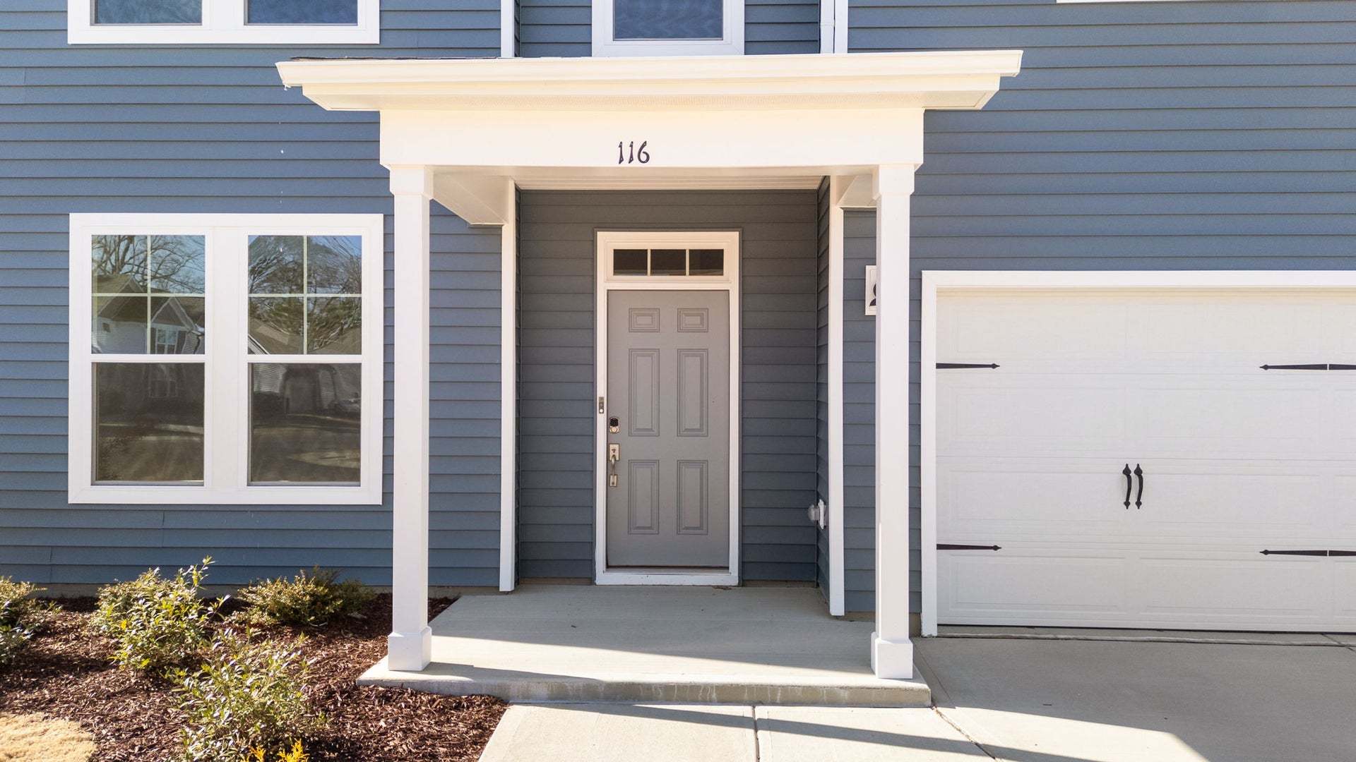 Actual Home - Covered Front Porch