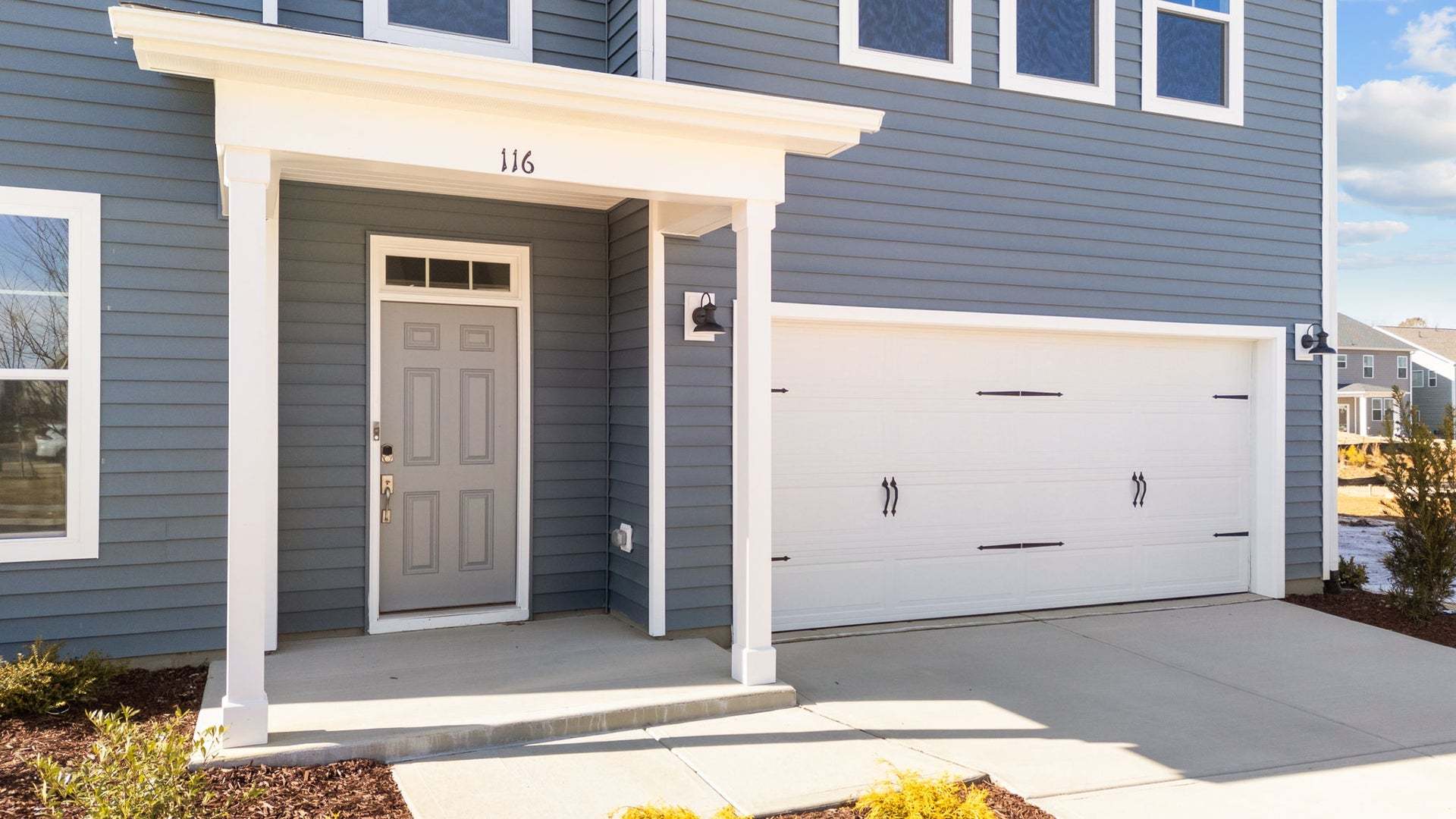 Actual Home - Covered Front Porch