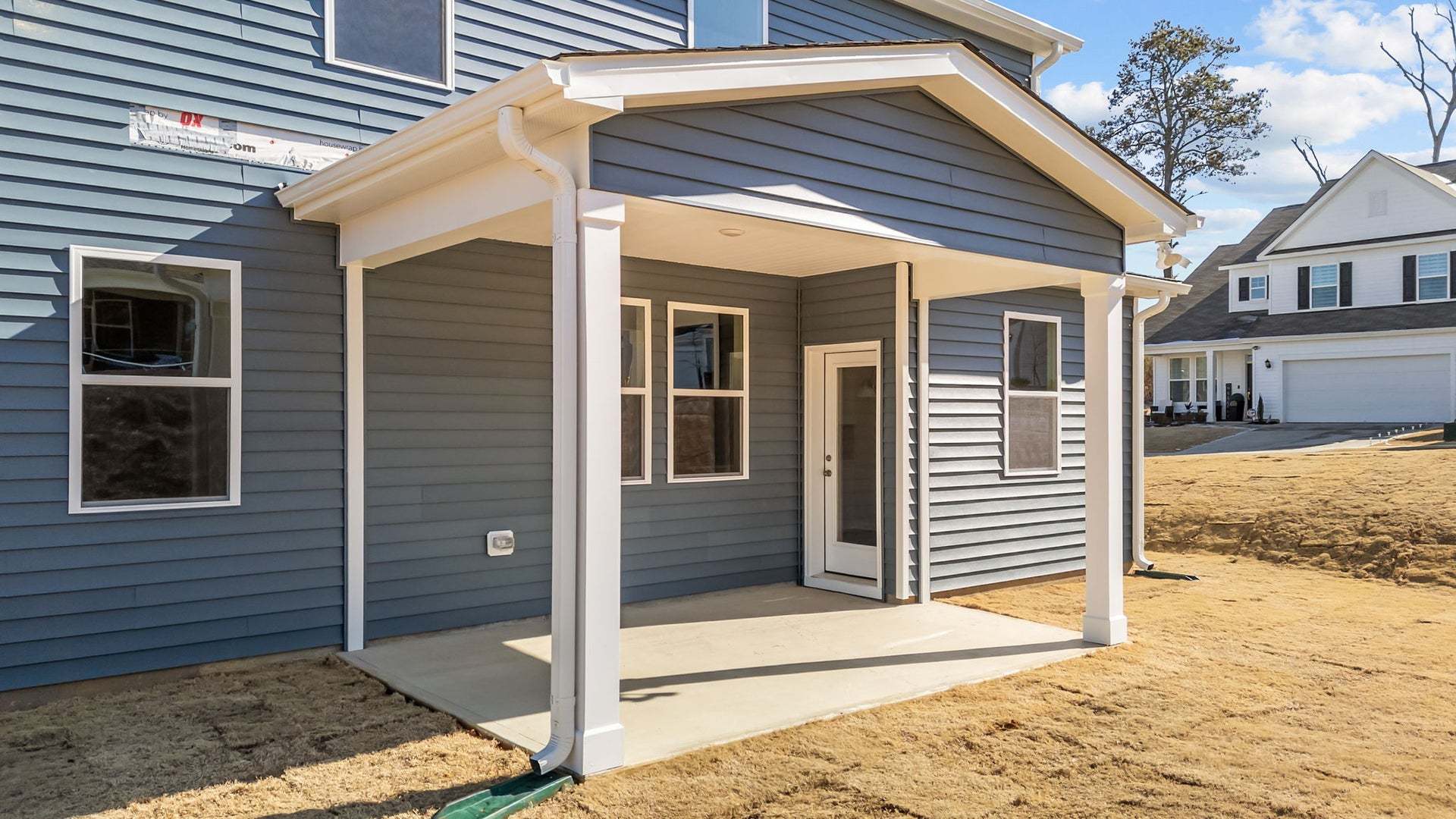 Actual Home - Rear Covered Porch