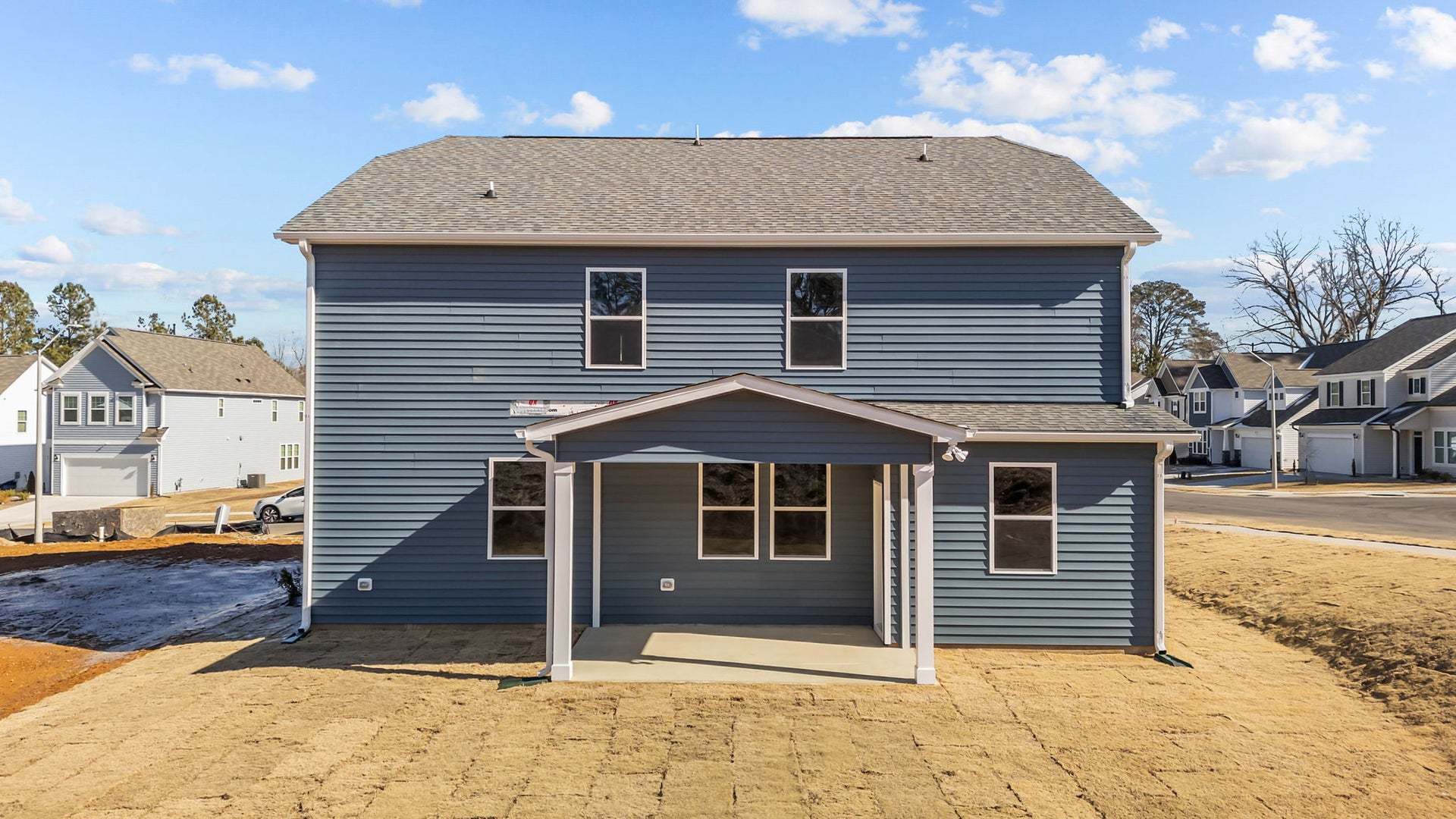 Actual Home - Rear Exterior