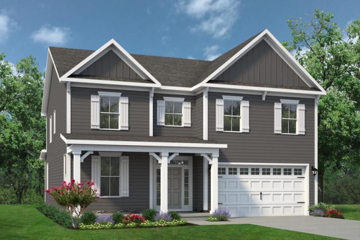 The Persimmon floor plan