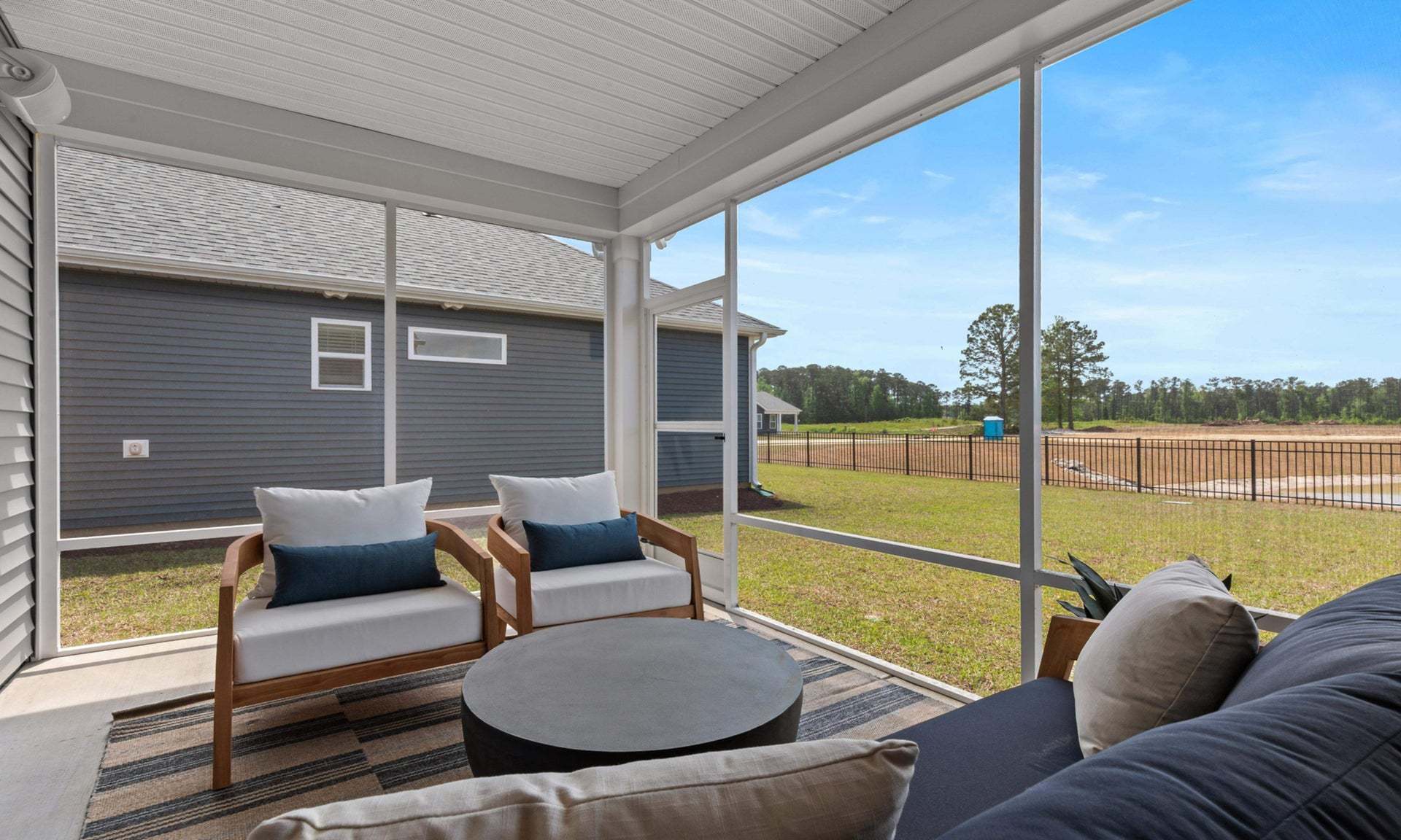 Rear Covered Porch