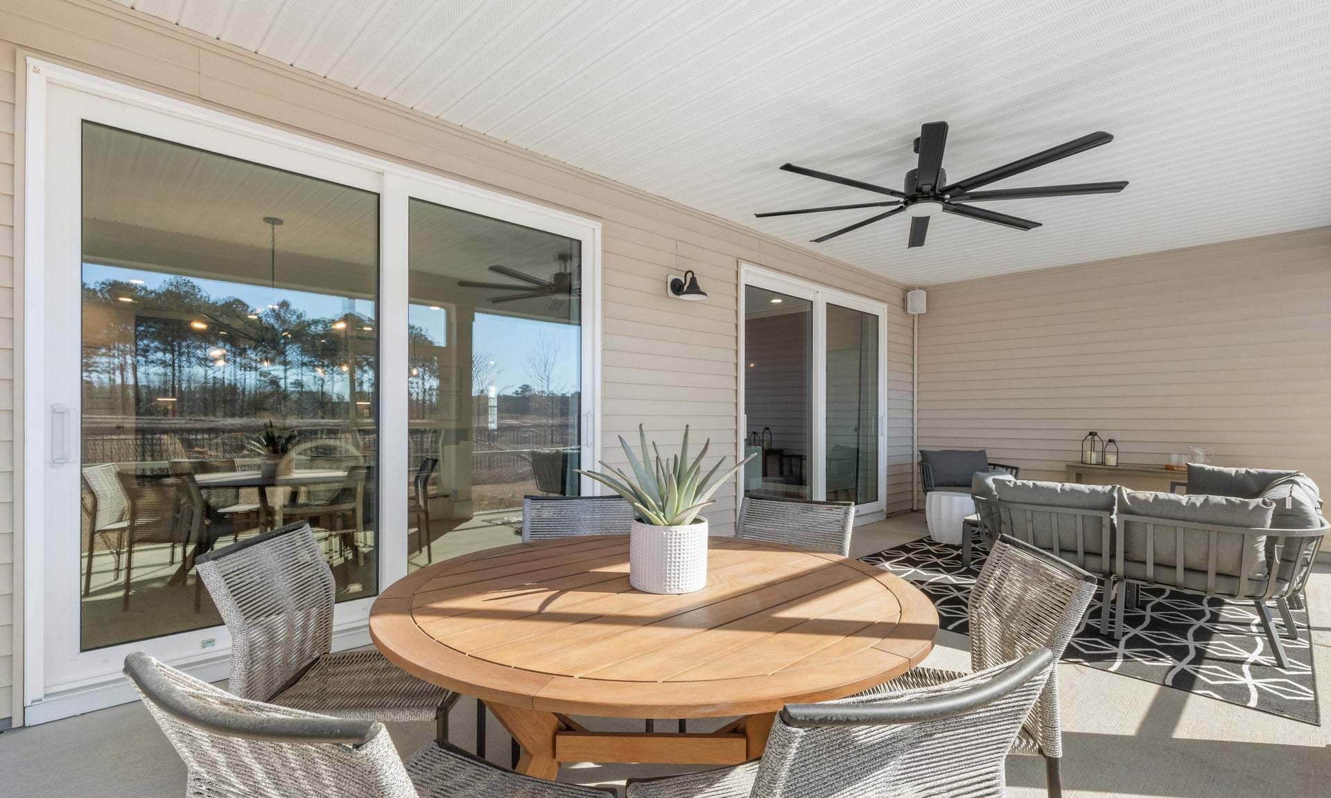 Rear Covered Porch