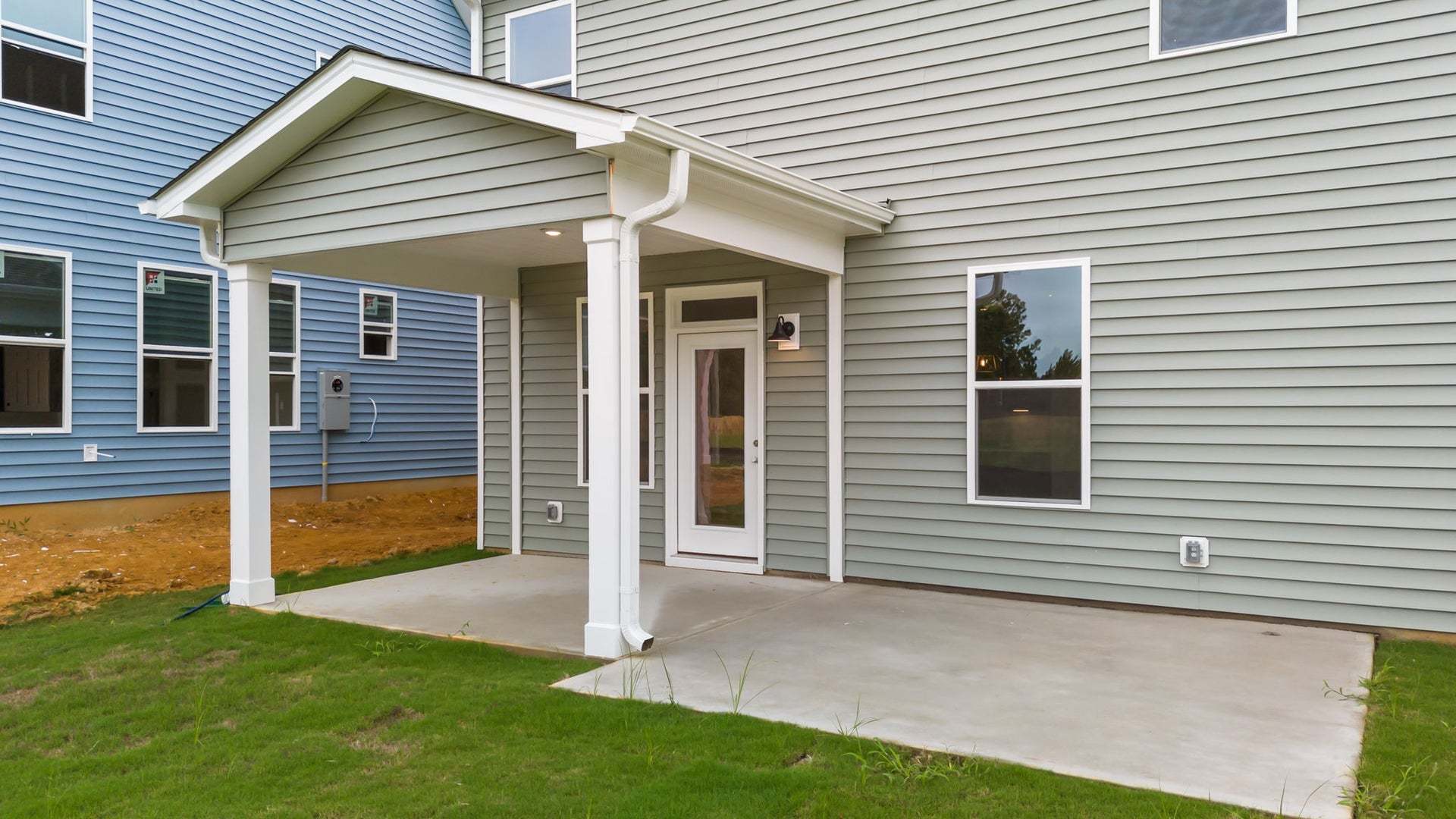 Rear Covered Porch