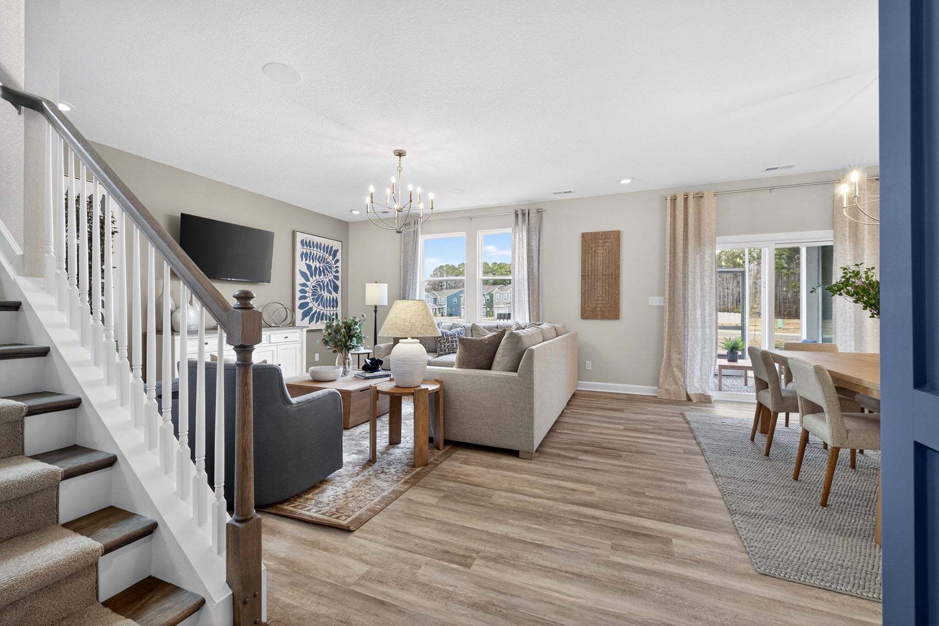 Great Room & Dining Area