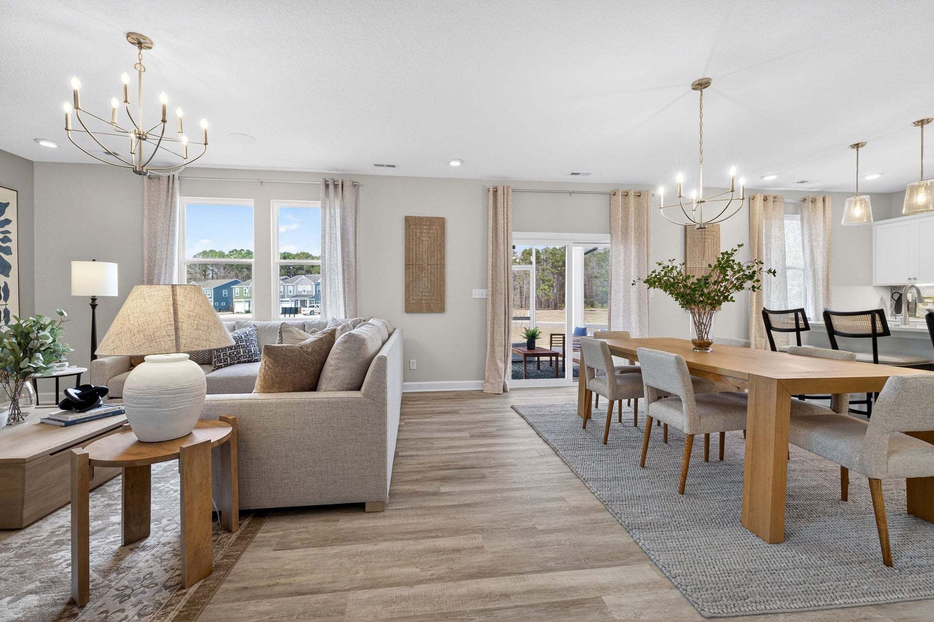 Great Room & Dining Area
